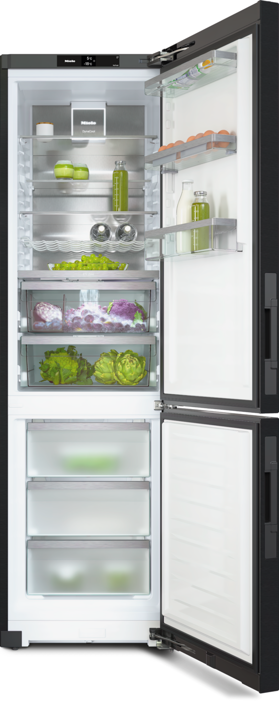 Miele Kühl-/Gefrierkombination "KFN 4898 A-10 D" 201,5 cm hoch 59,7 cm brei günstig online kaufen