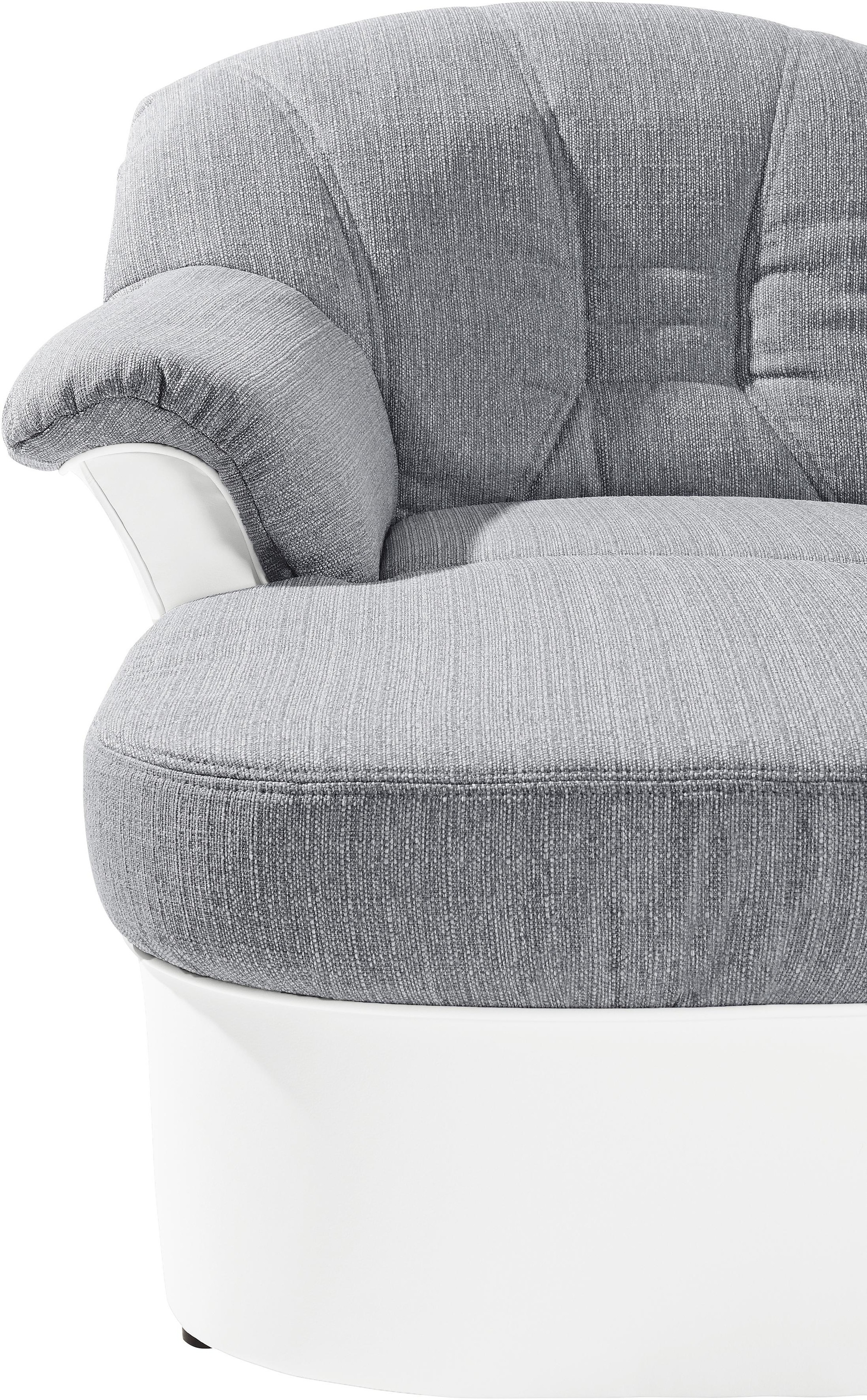 DOMO collection Wohnlandschaft »Elva U-Form«, wahlweise mit Bettfunktion und Federkern