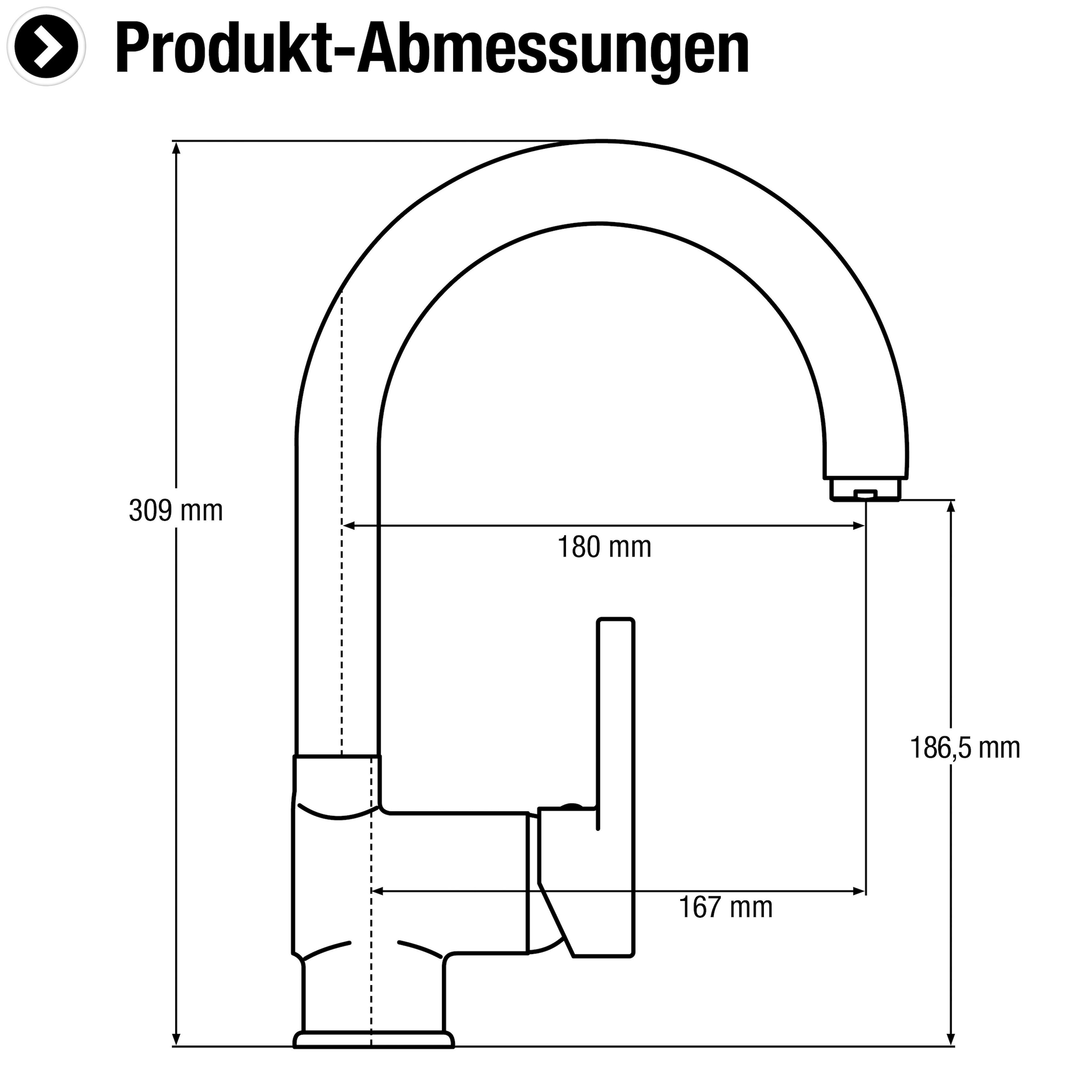 CORNAT Spültischarmatur »SKAGEN«