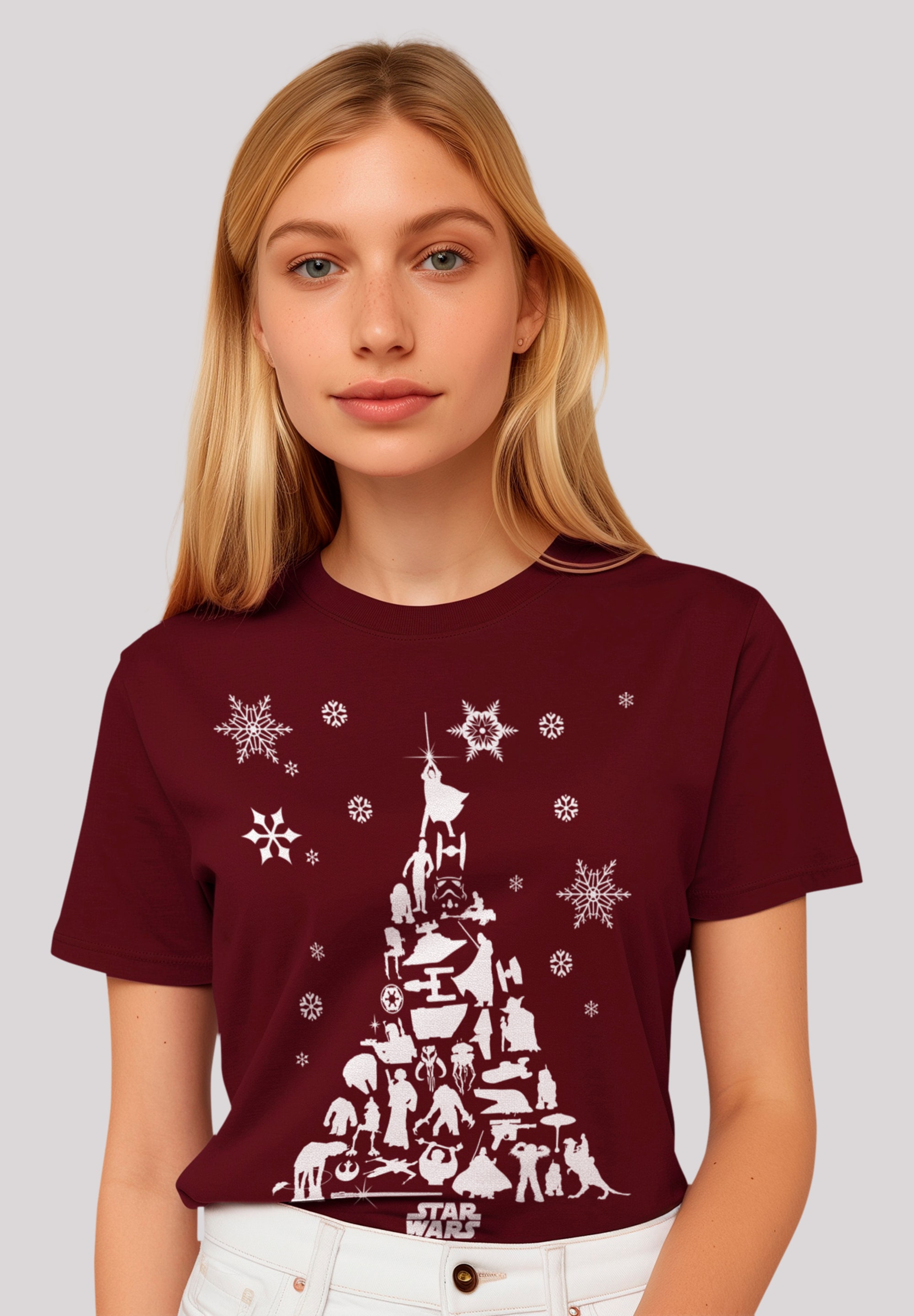 F4NT4STIC T-Shirt "Star Wars Christmas Tree", Premium Qualität günstig online kaufen