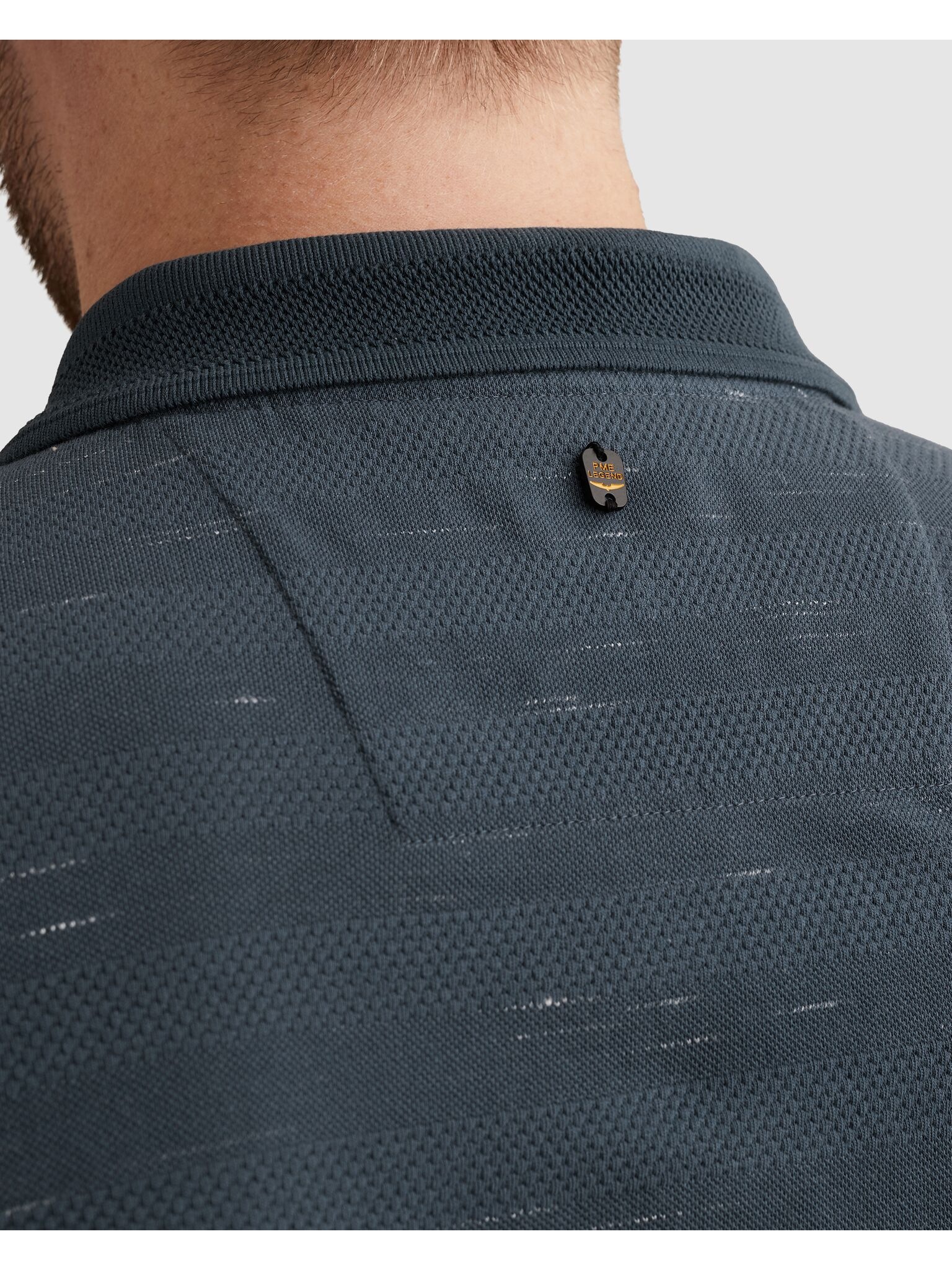 PME LEGEND Poloshirt mit Logo Stickerei