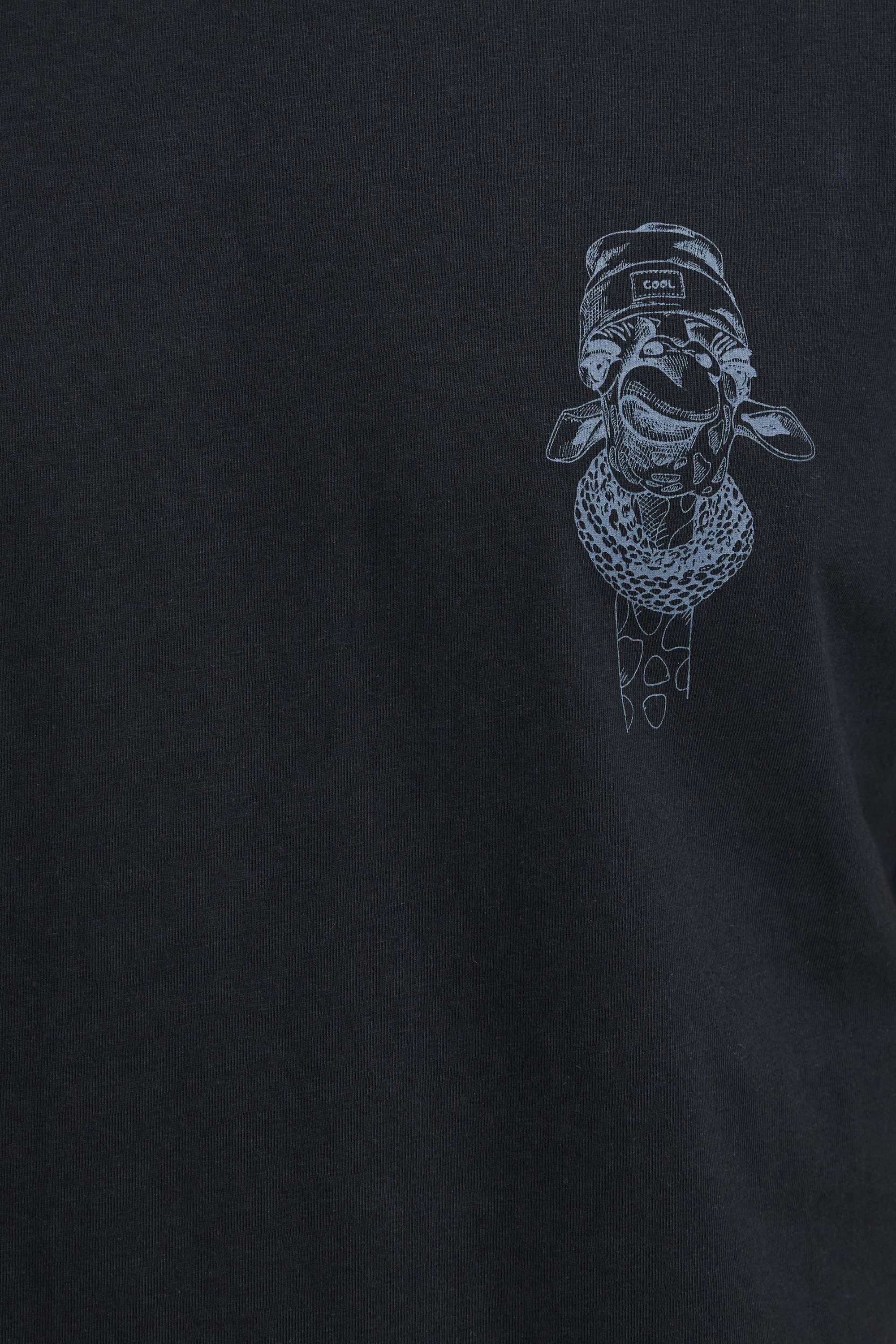 Blend Rundhalsshirt »BHJackson« Lässiges T-Shirt mit Backprint