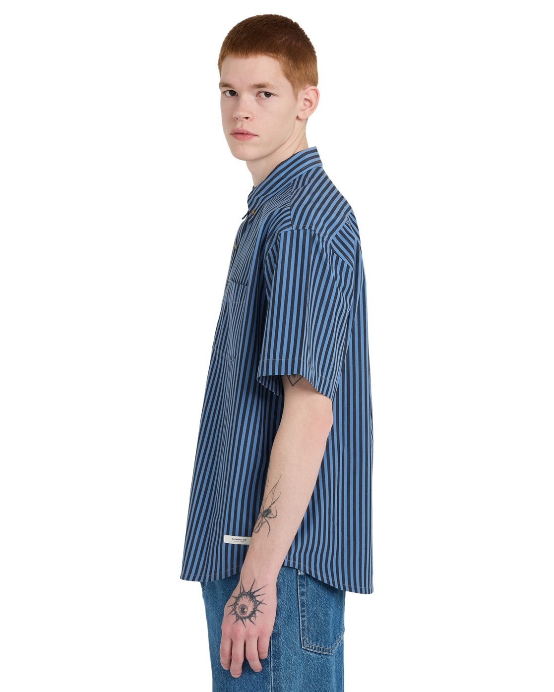 Element Kurzarmhemd »Regular Button Down«