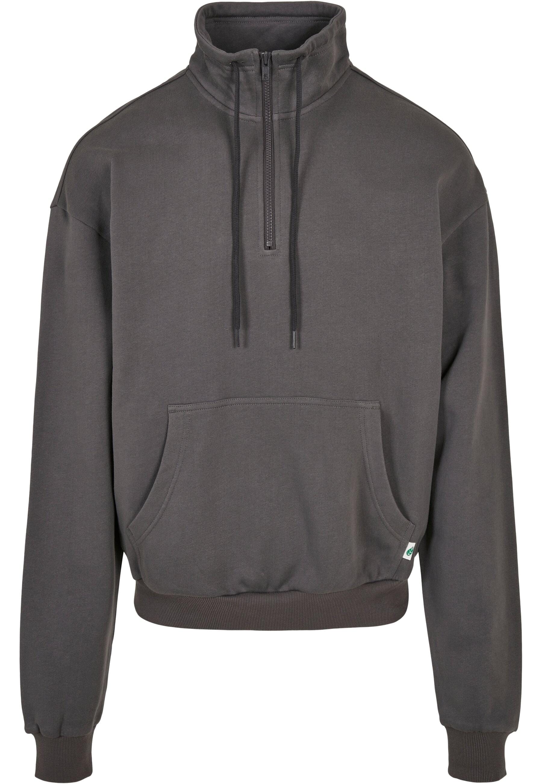 URBAN CLASSICS Sweatjacke "Urban Classics Herren Organic Drawstring Troyer"