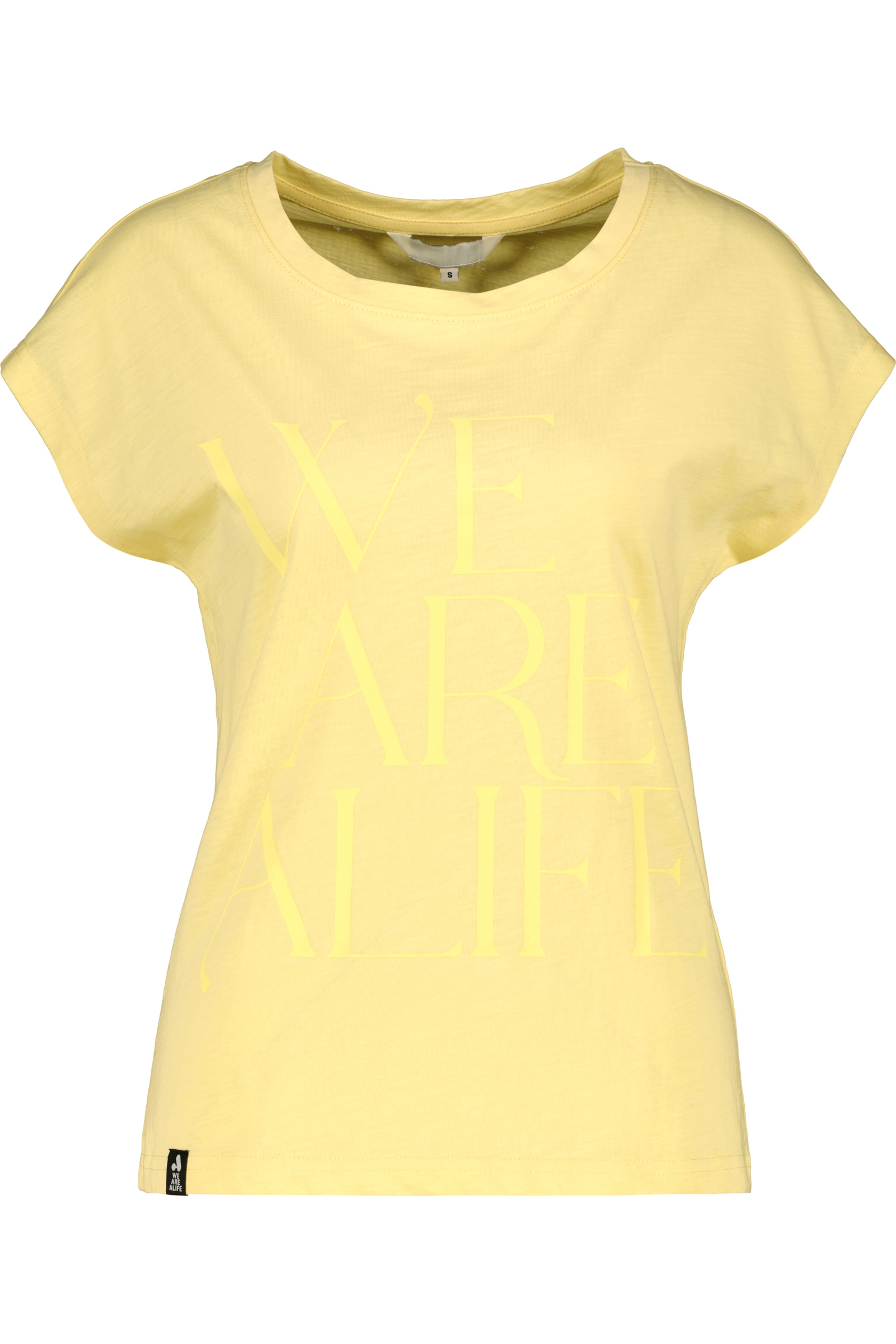 Alife & Kickin Rundhalsshirt leichtes Sommer-Top mit Print aus Bio-Baumwolle mit Rundhals