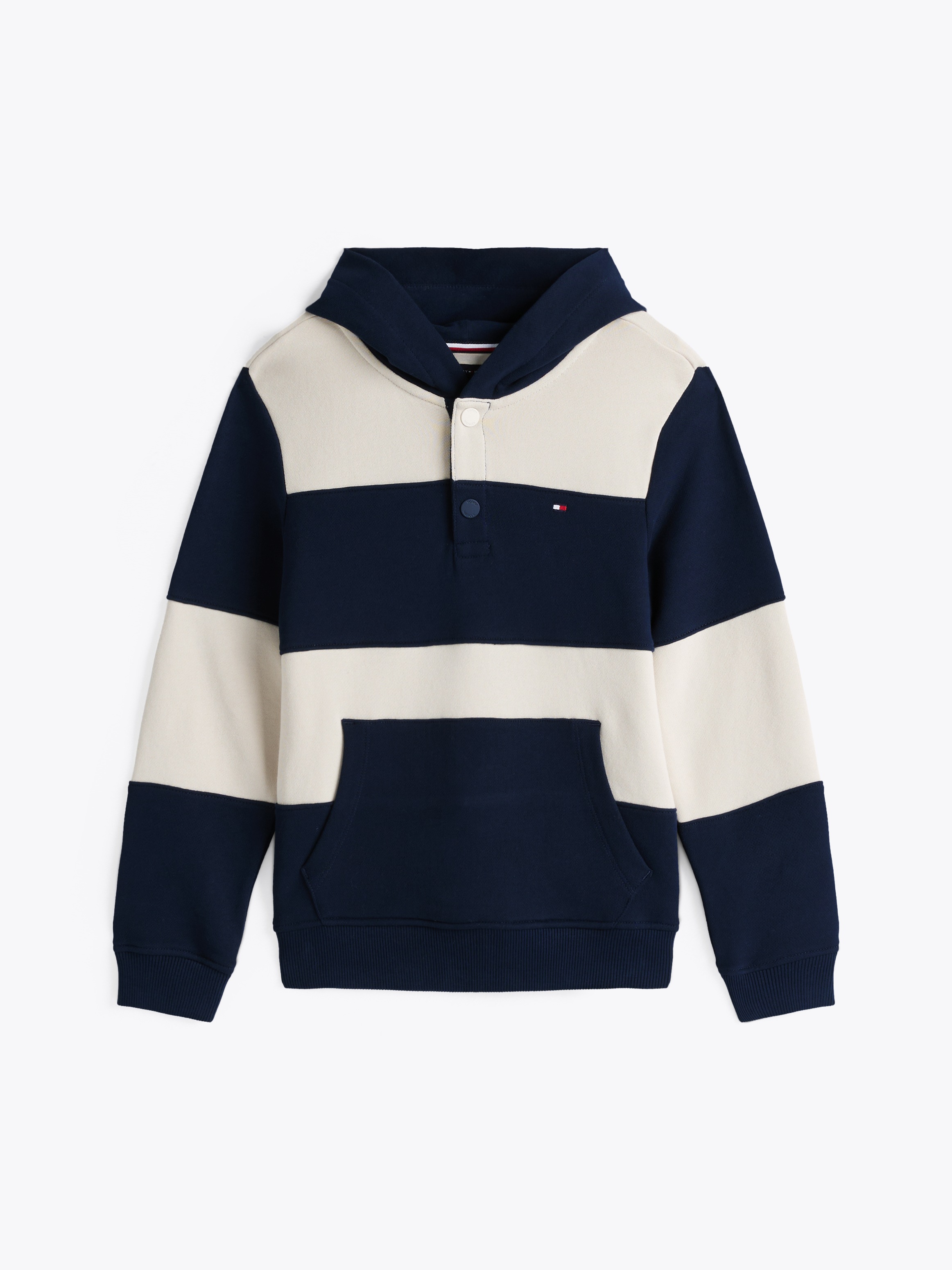 Tommy Hilfiger Kapuzensweatshirt »STRIPED REG HOODIE«, im Streifendesign