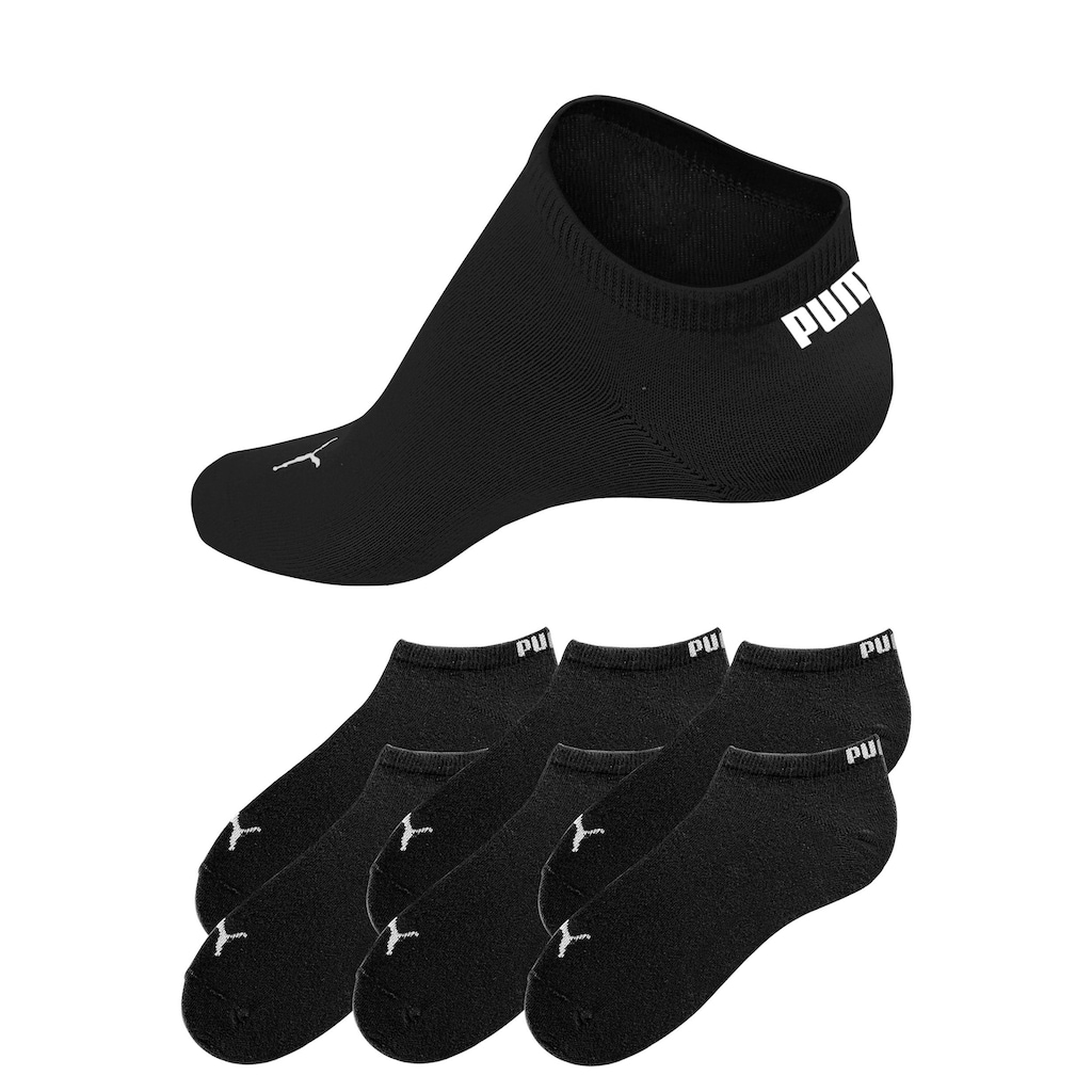 PUMA Sneakersocken, (6 Paar), in klassischer Form