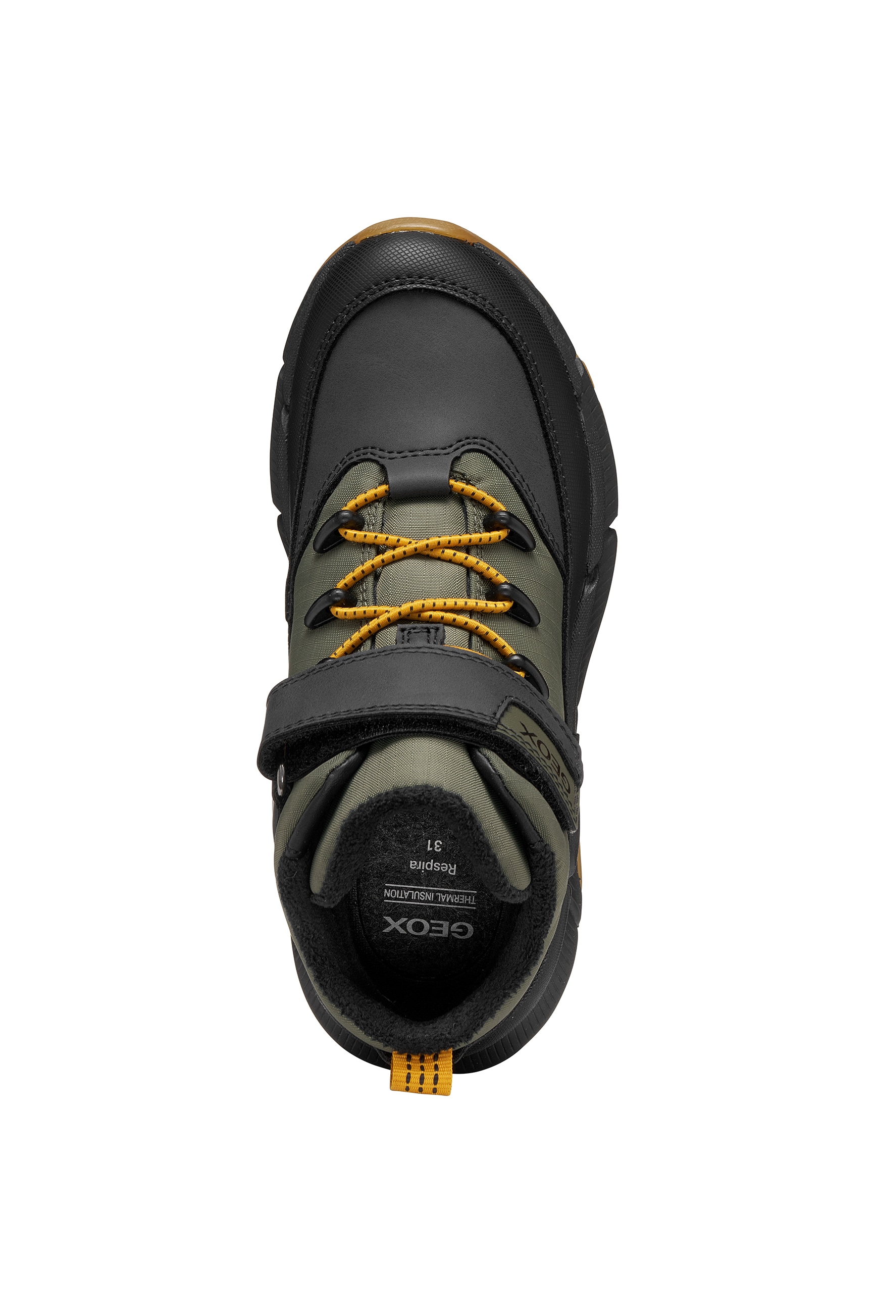 Geox Winterboots »J FLEXYPER PLUS BOY«  Winter Sneaker mit robuster Sohle, Größenschablone zum Download