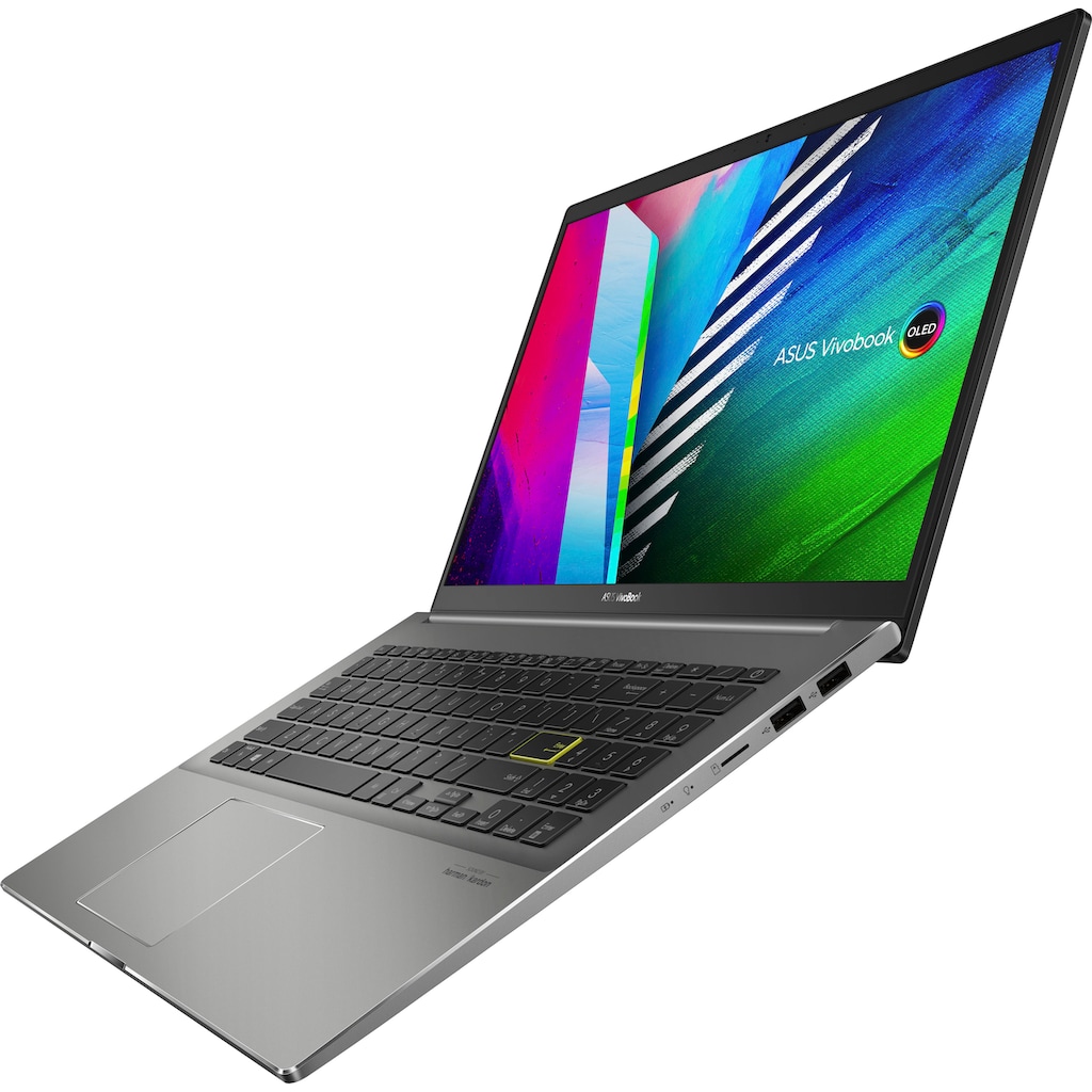 Asus Notebook »Vivobook S15 OLED S533EA-L1976T«, 39,6 cm, / 15,6 Zoll, Intel, Core i7, Iris Xe Graphics, 512 GB SSD