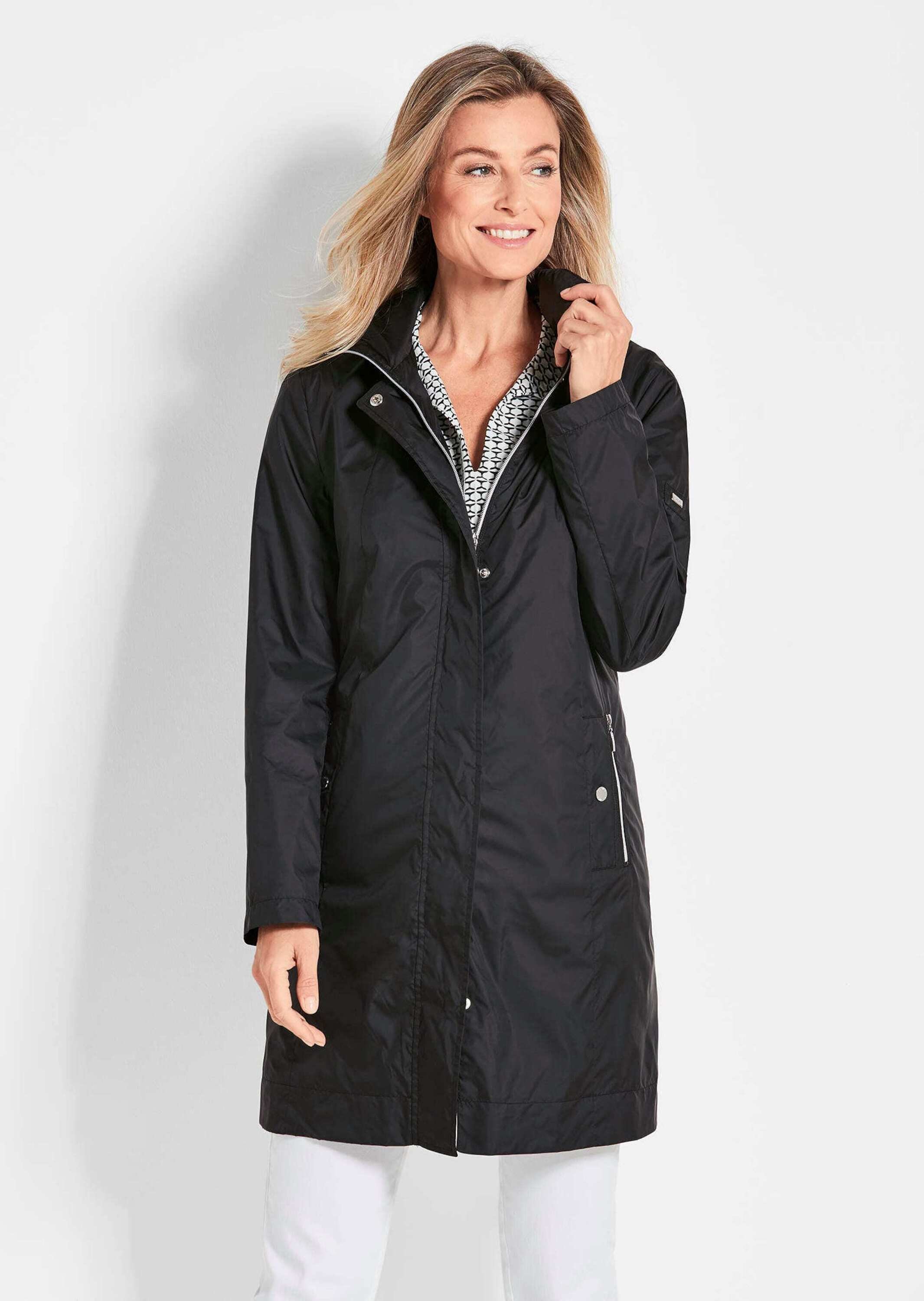 GOLDNER Langmantel »Longjacke Super leichte Longjacke mit versteckter Kapuze«