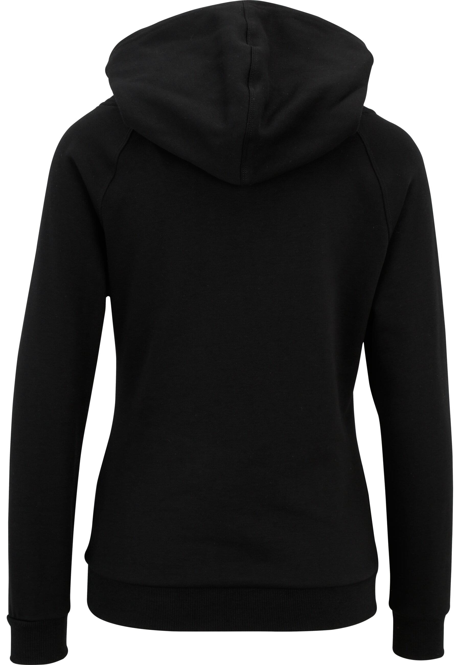 URBAN CLASSICS Rundhalspullover »Urban Classics Damen Ladies Raglan High Neck Hoody«, (1 tlg.)