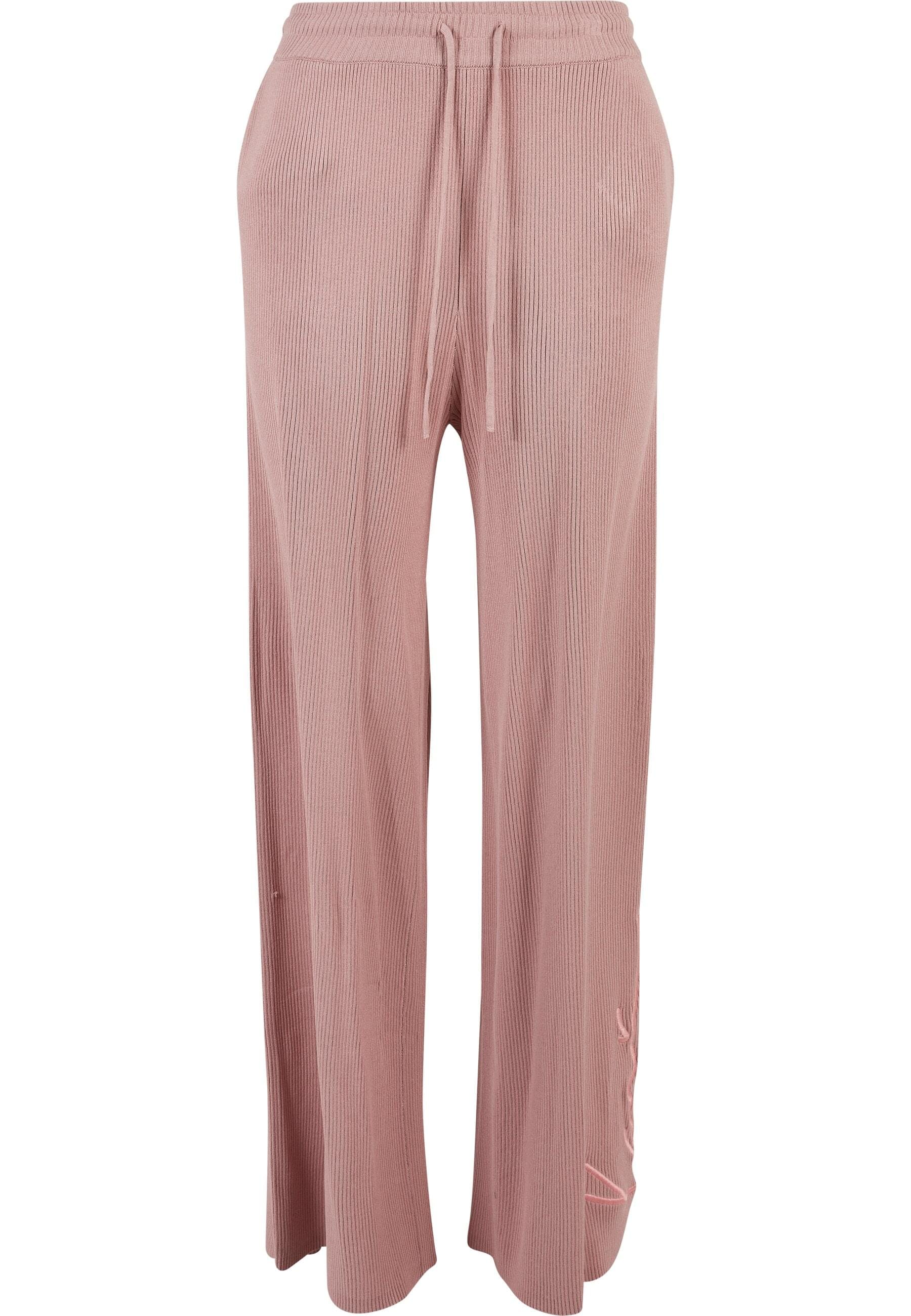 Karl Kani Stoffhose "Karl Kani Damen KW221-022-1 Signature Wide Leg Rib Pan günstig online kaufen