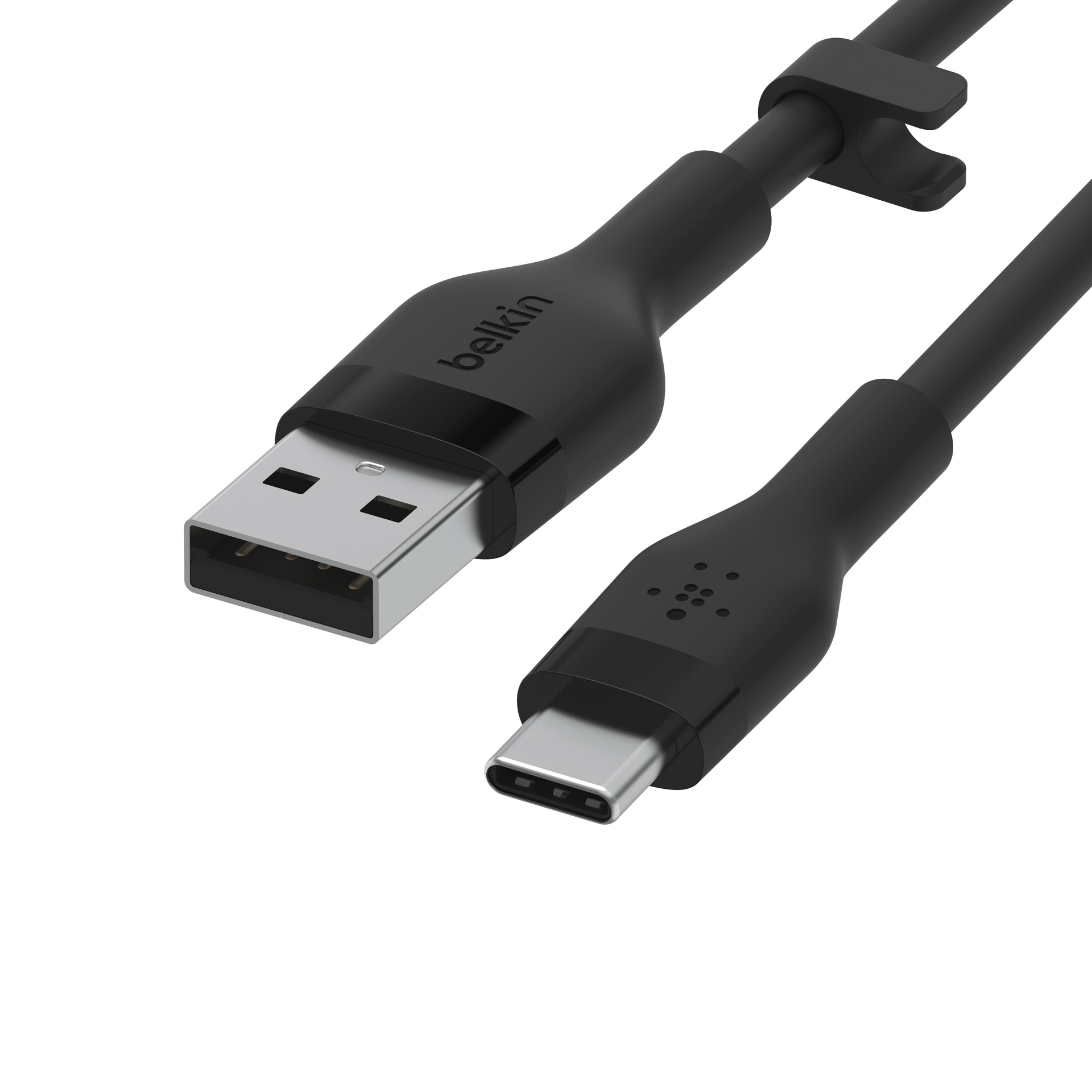 USB-Kabel »Flex USB-A/USB-C Silikon-Kabel, 2m«, USB Typ A-USB Typ C, 200 cm