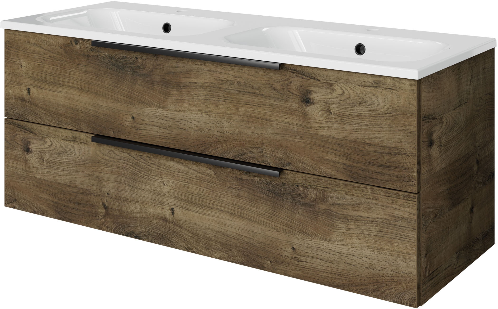 Saphir Badmöbel-Set »Mineralmarmor-Waschtisch mit Waschtischunterschrank« 2 Stk. tlg.