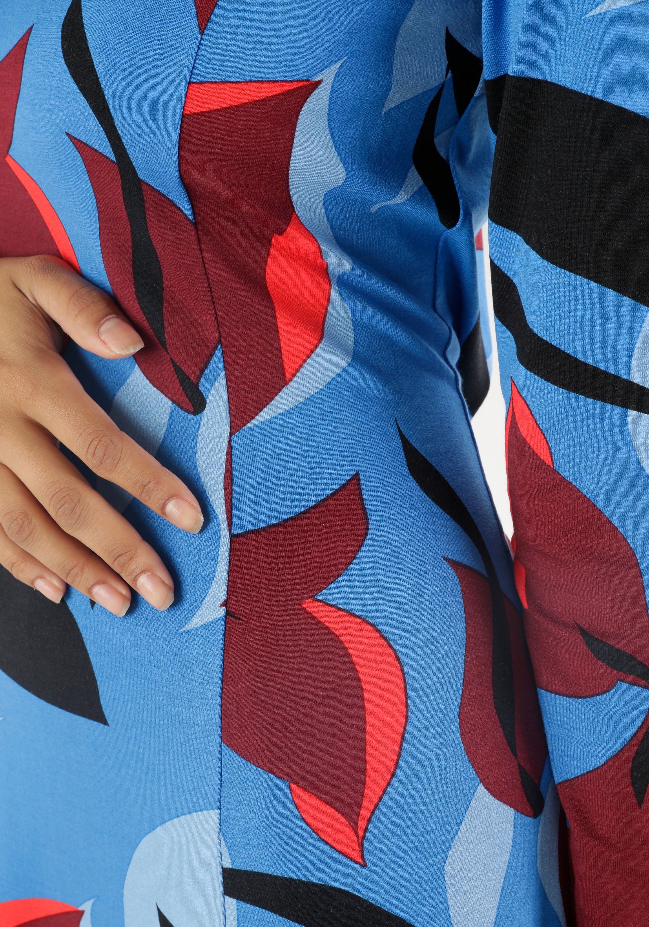 Aniston SELECTED Jerseykleid, in leichter A-Linien-Form - NEUE KOLLEKTION