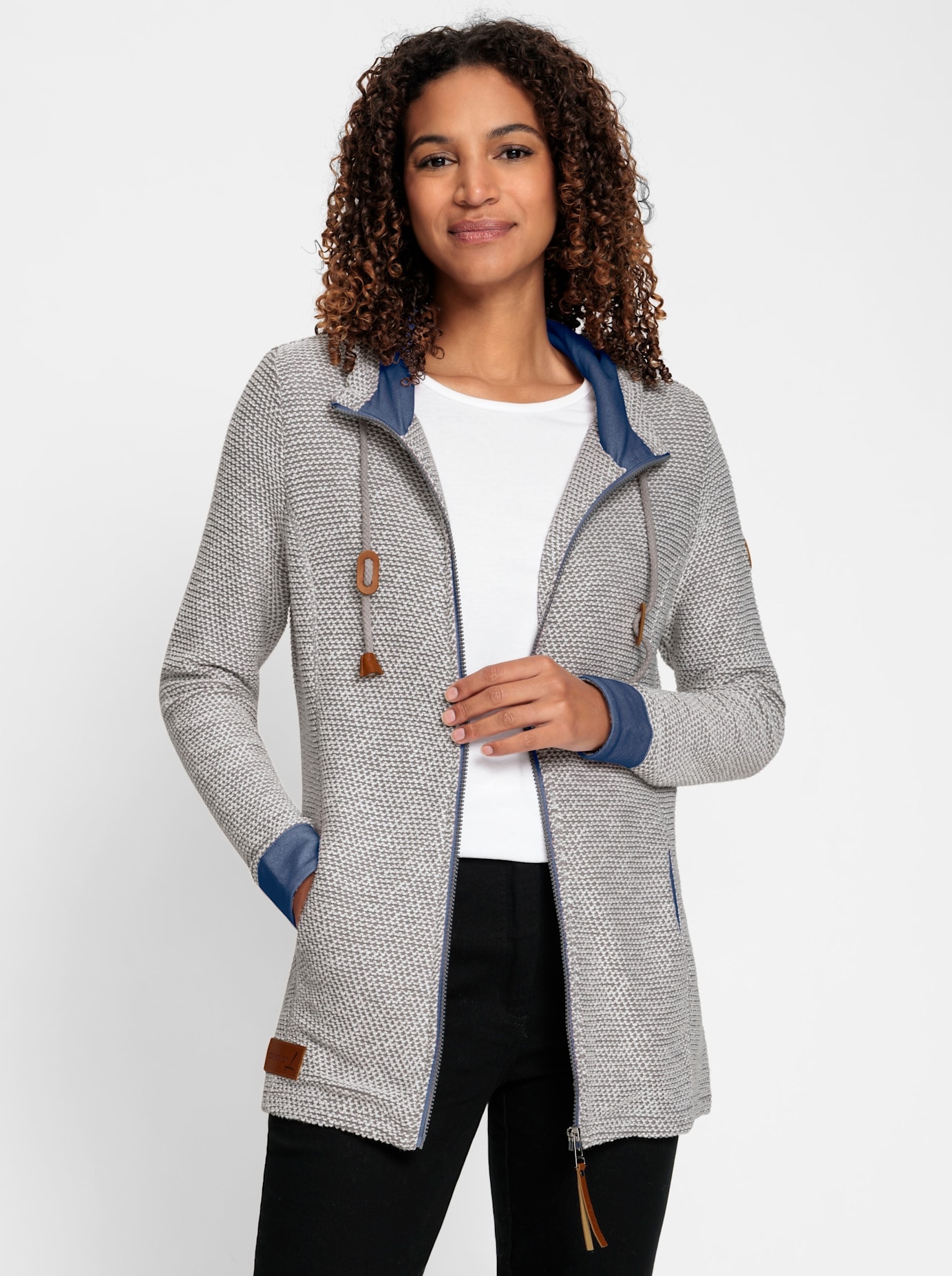 Casual Looks Shirtjacke "Shirtjacke", 1 Stk. günstig online kaufen