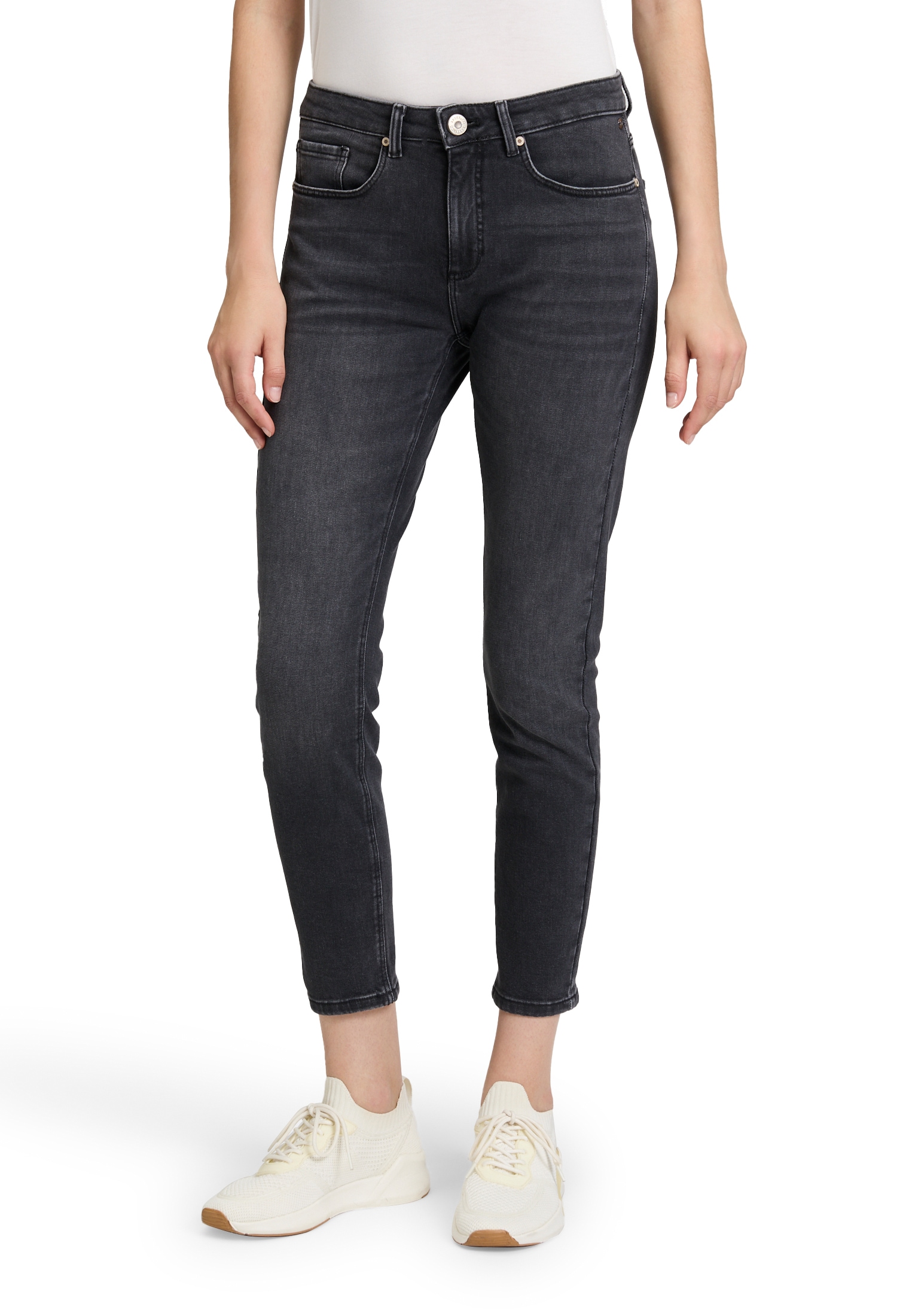 Betty&Co Slim-fit-Jeans "Betty & Co Basic-Jeans mit Waschung" günstig online kaufen