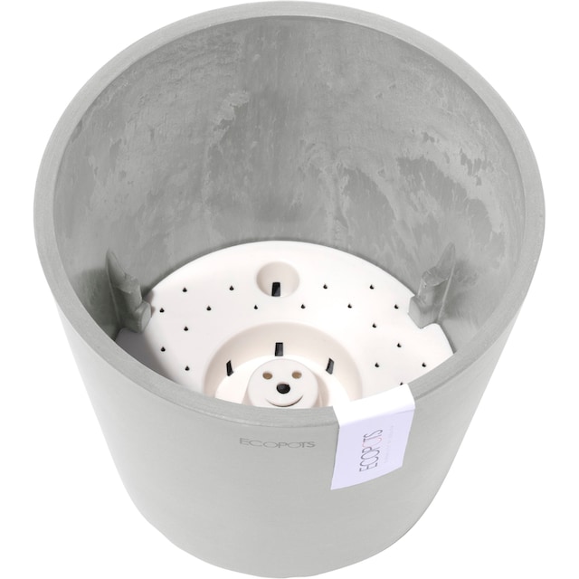 ECOPOTS Blumentopf »AMSTERDAM White Grey«, BxTxH: 20x20x17,5 cm, mit  Wasserreservoir kaufen | BAUR