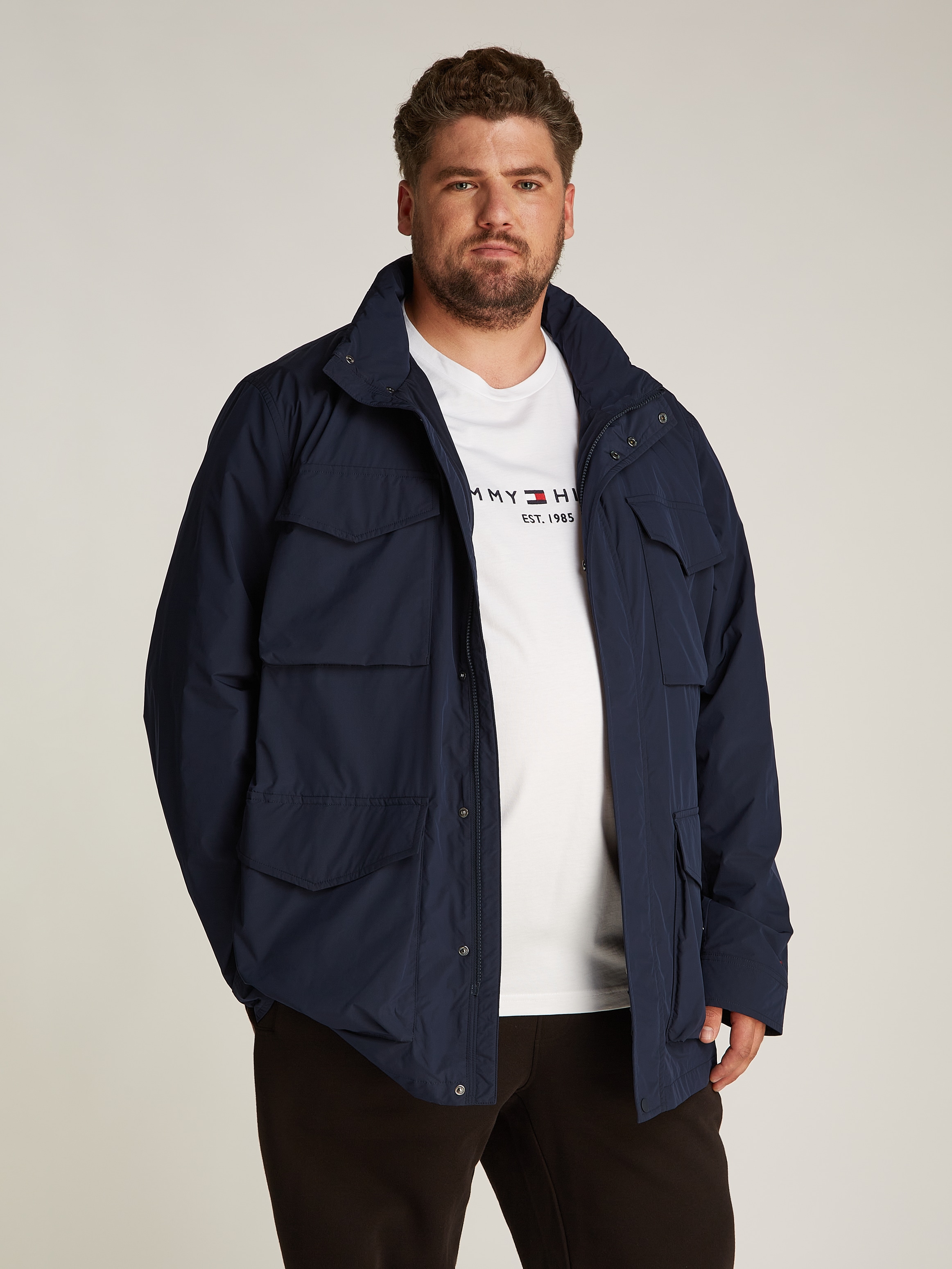 Tommy Hilfiger Big & Tall Allwetterjacke "BT-LW PACKABLE FIELD JACKET-B", i günstig online kaufen