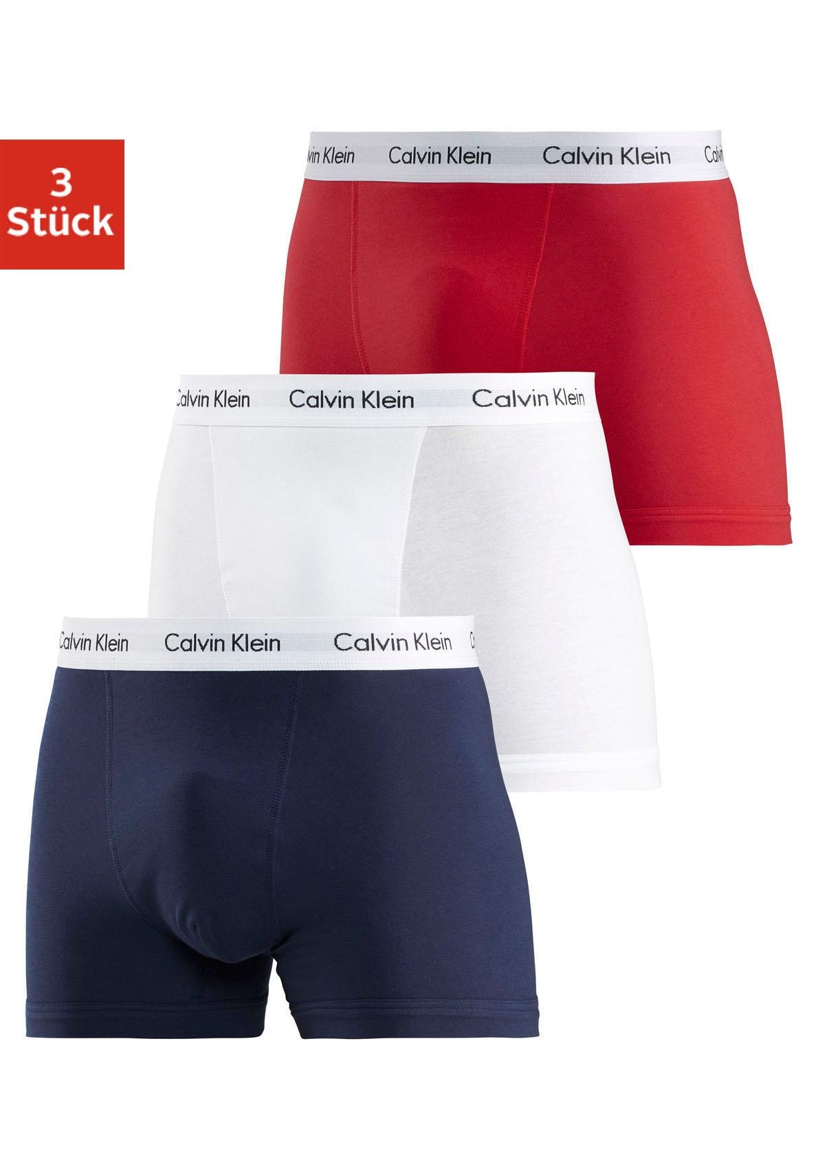Calvin Klein Underwear Boxer "CK Boxer 3x" 3 Stk. tlg., mit Logoschriftzug günstig online kaufen