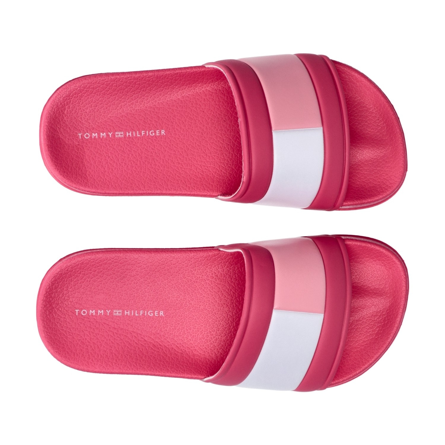 Tommy Hilfiger Badepantolette, Pool Slides, Sommerschuh, Hausschuh zum Schlupfen