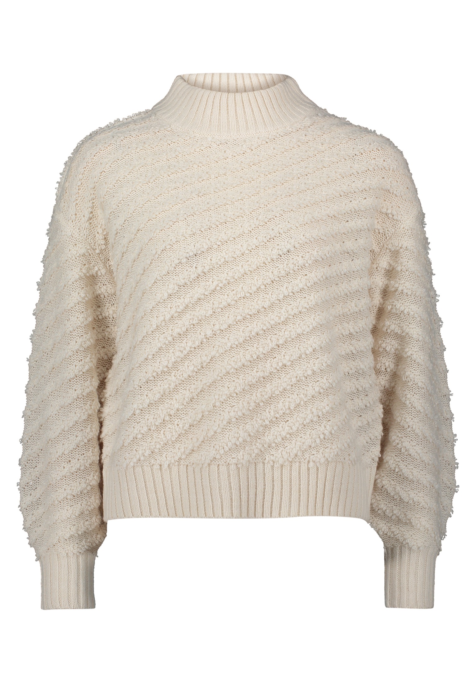 Betty&Co Strickpullover "Damen Strickpullover mit Struktur", 1 Stk. günstig online kaufen