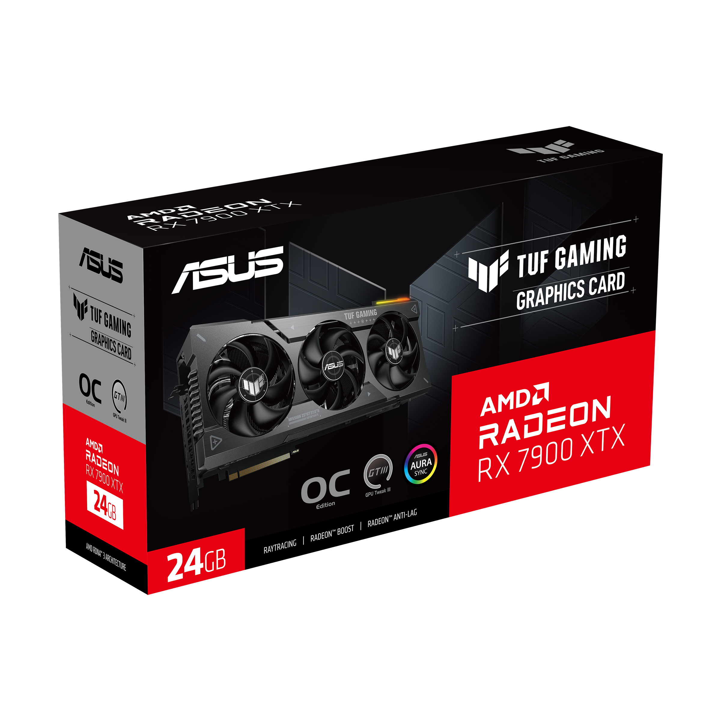 Asus Grafikkarte »TUF-RX7900XTX-O24G-GAMING«, 24 GB, GDDR6