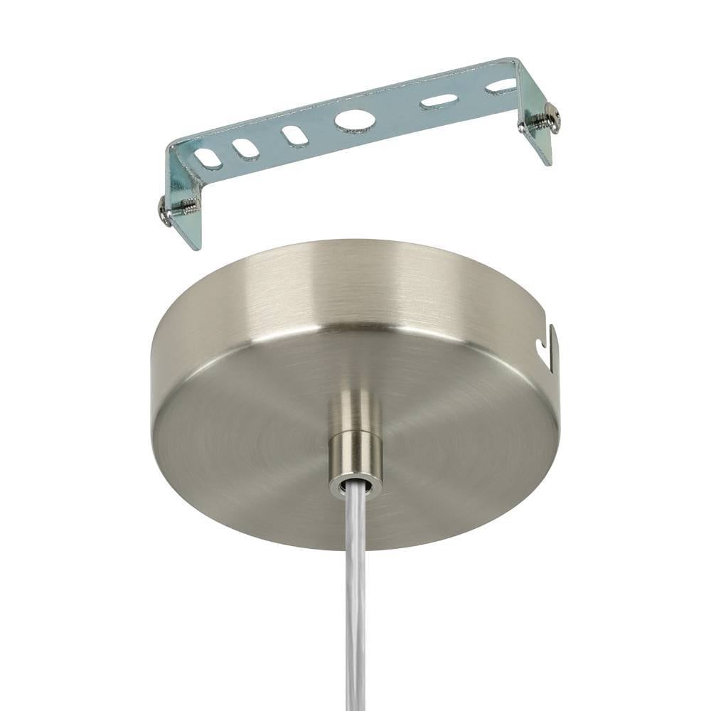 EGLO Hängeleuchte »PASTERI« E27 Hängelampe, Wohnzimmer, Esszimmer, Küche, Textilschirm, 110x38cm