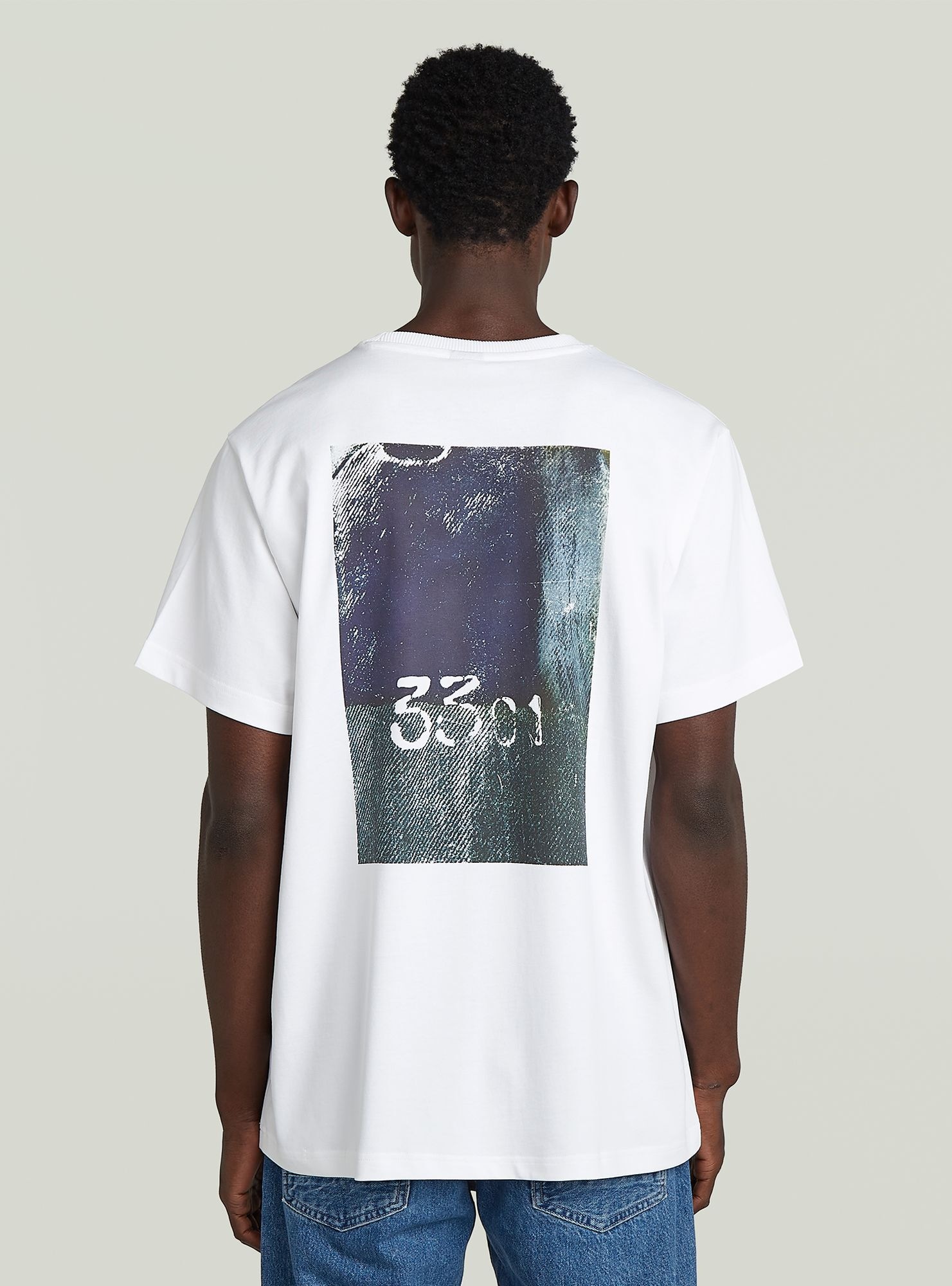 G-STAR T-Shirt "Back Photo Print Loose T-Shirt"