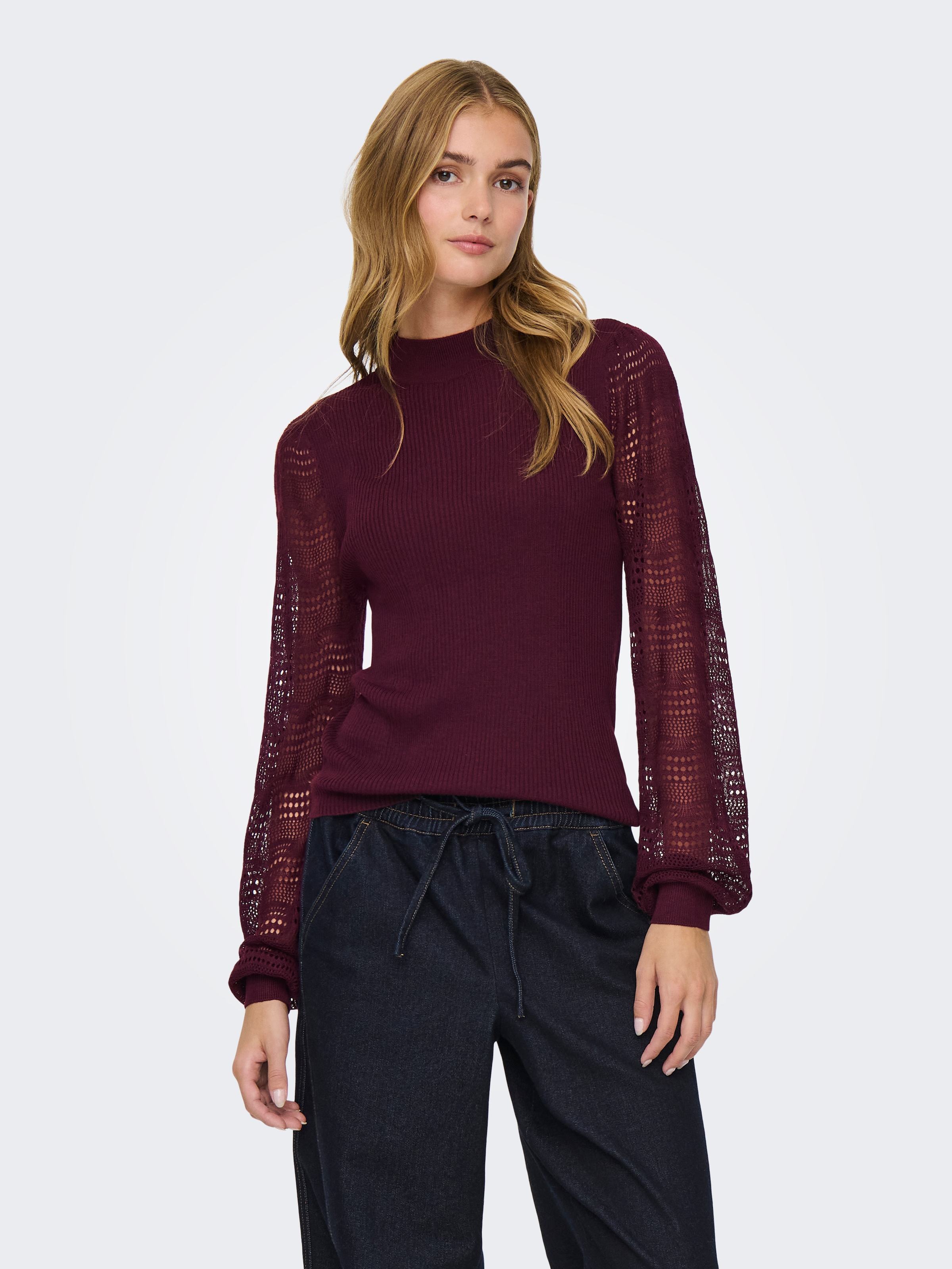 ONLY Strickpullover "ONLANNELINA LS HIGHNECK KNT" günstig online kaufen