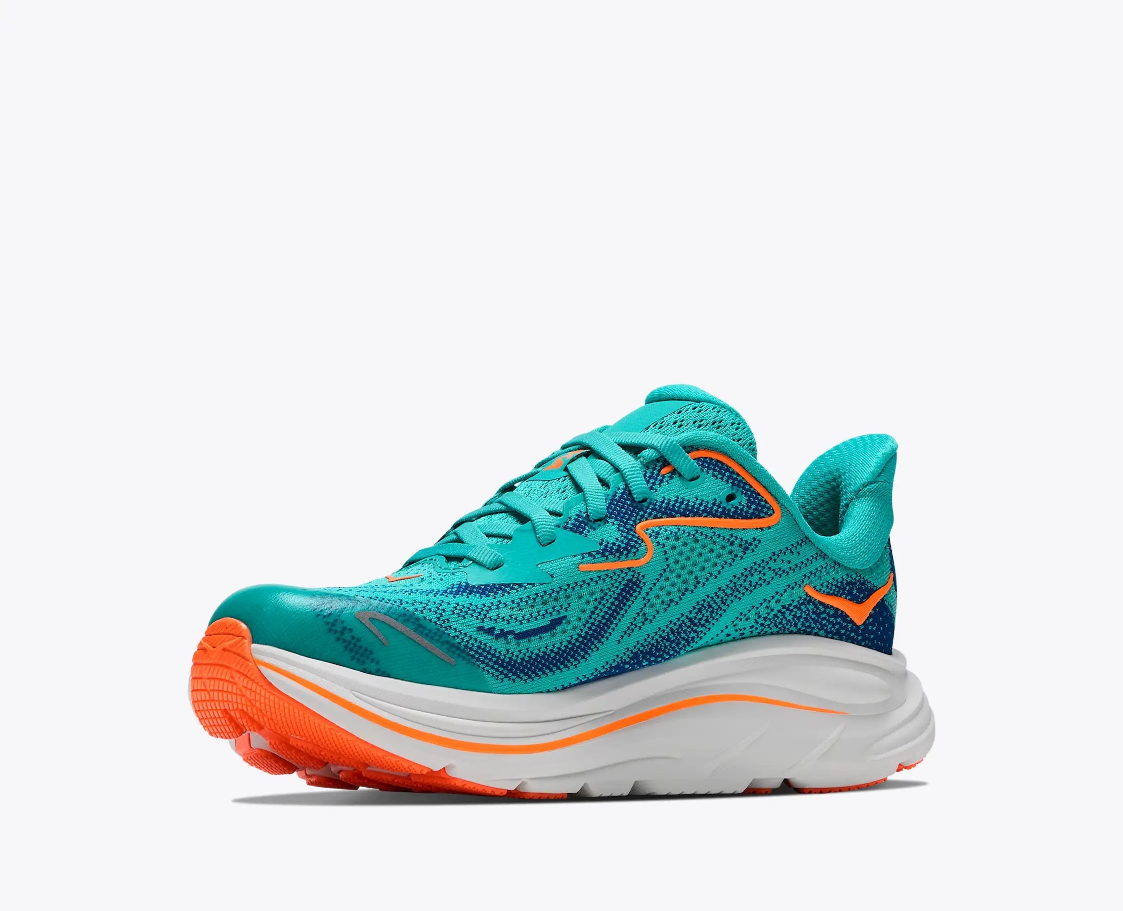 Hoka One One Laufschuh "Clifton 10 Big Kids" mit EVA-Dämpfungstechnologie, atmungsaktives Obermaterial