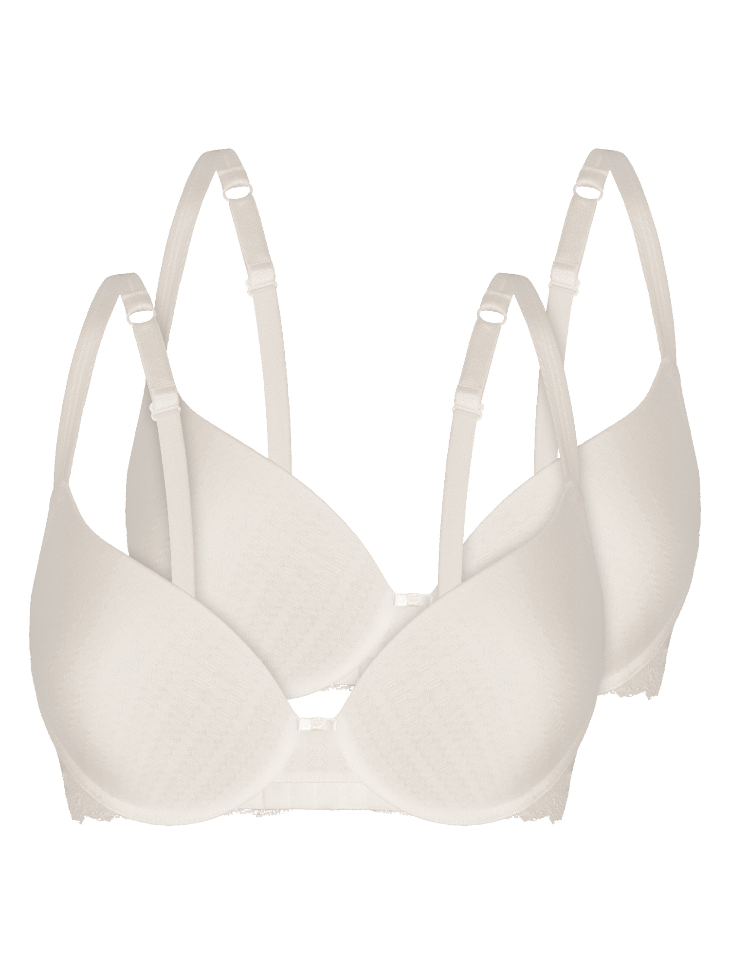 Sassa Schalen-BH "2er Pack Schalen-BH Bamboo Jacquard"