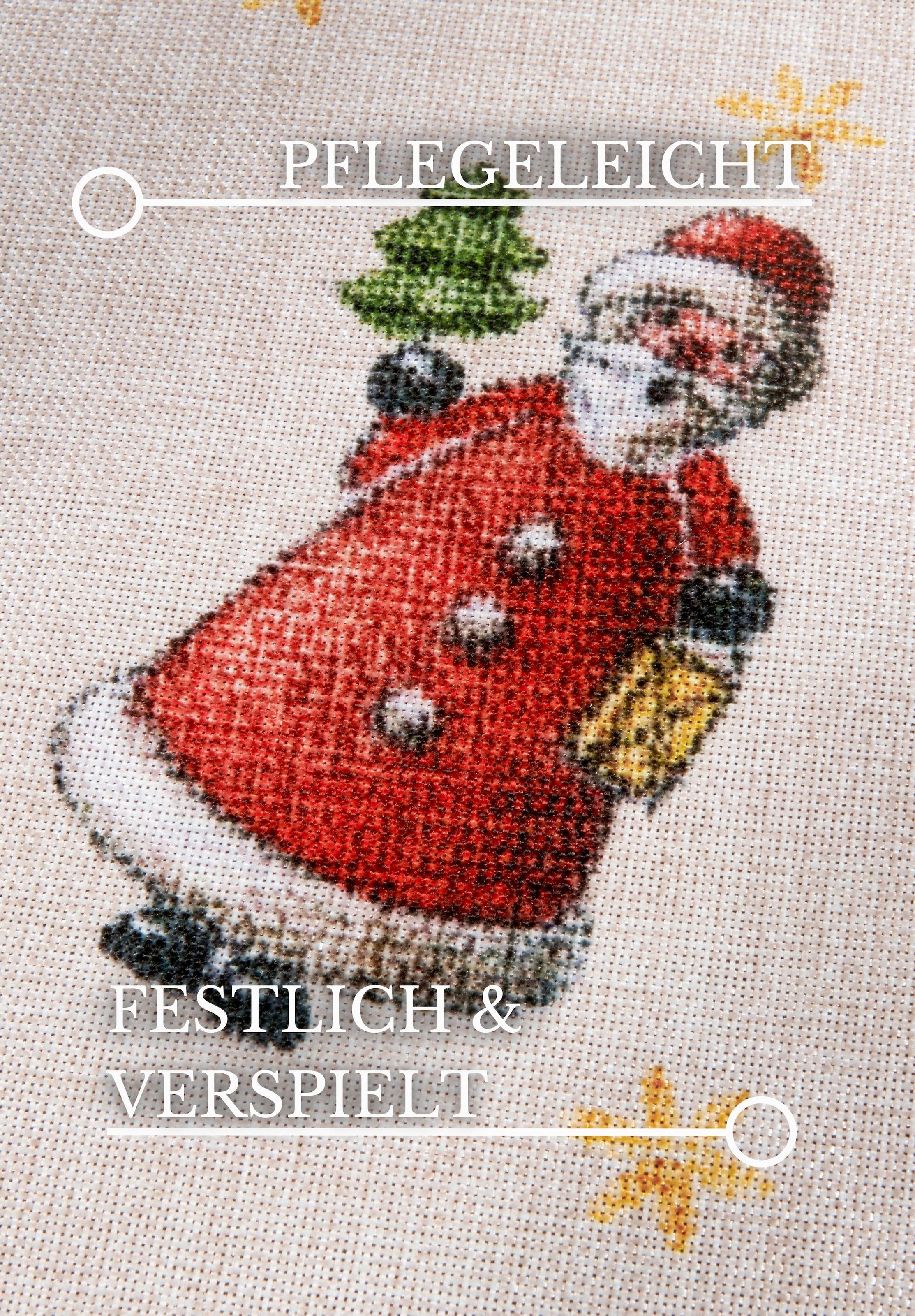 Villeroy & Boch Teppich »Nostalgic Toy's Delight, eckig, rund und Läufer«, rechteckig, 3 mm Höhe, Weihnachten, Wohnzimmer, Flur, Geschenk, Toys Delight, Dekoration