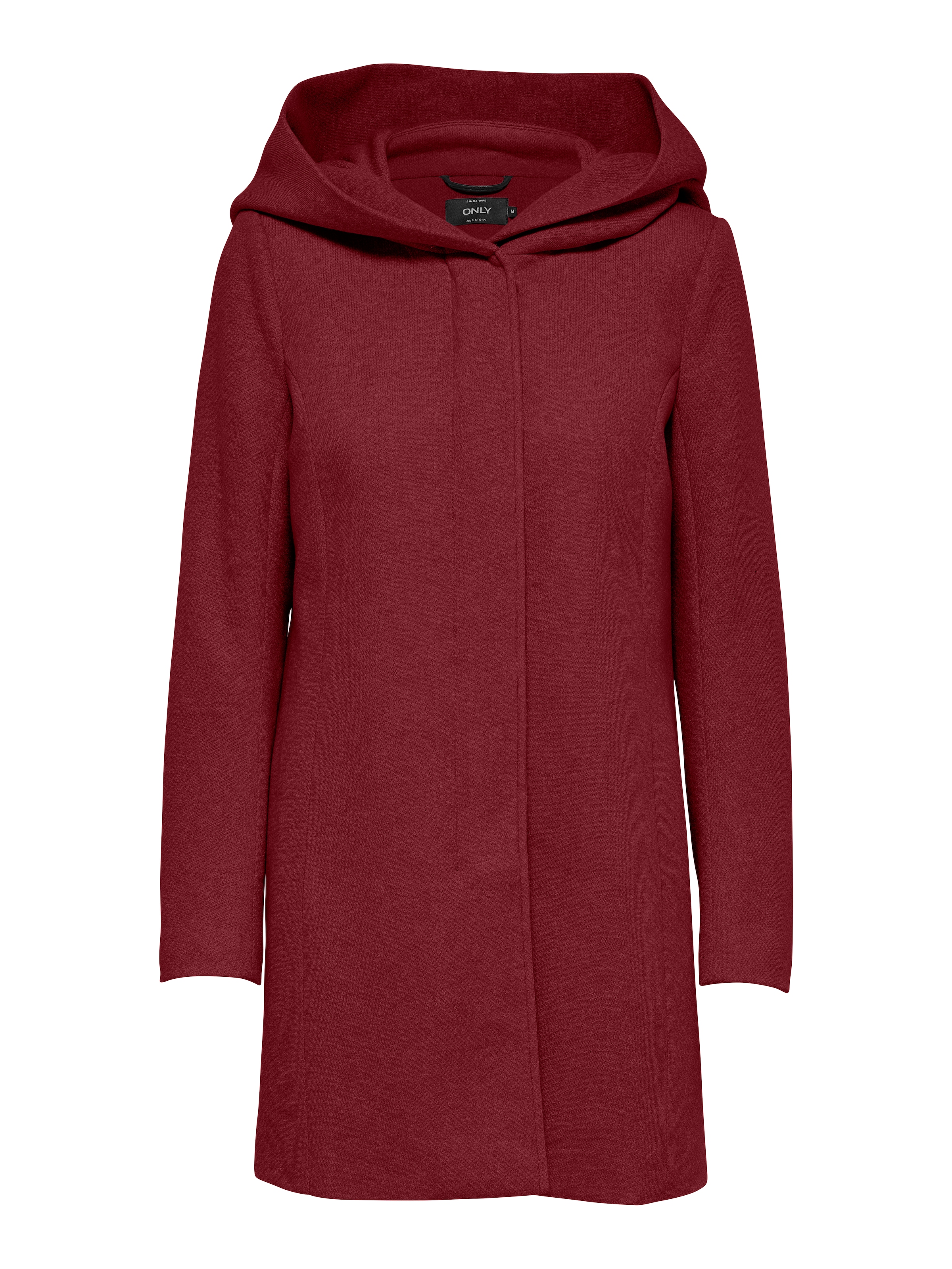 ONLY Langjacke »ONLSEDONA LIGHT COAT OTW NOOS«, mit Kapuze, in melierter Optik