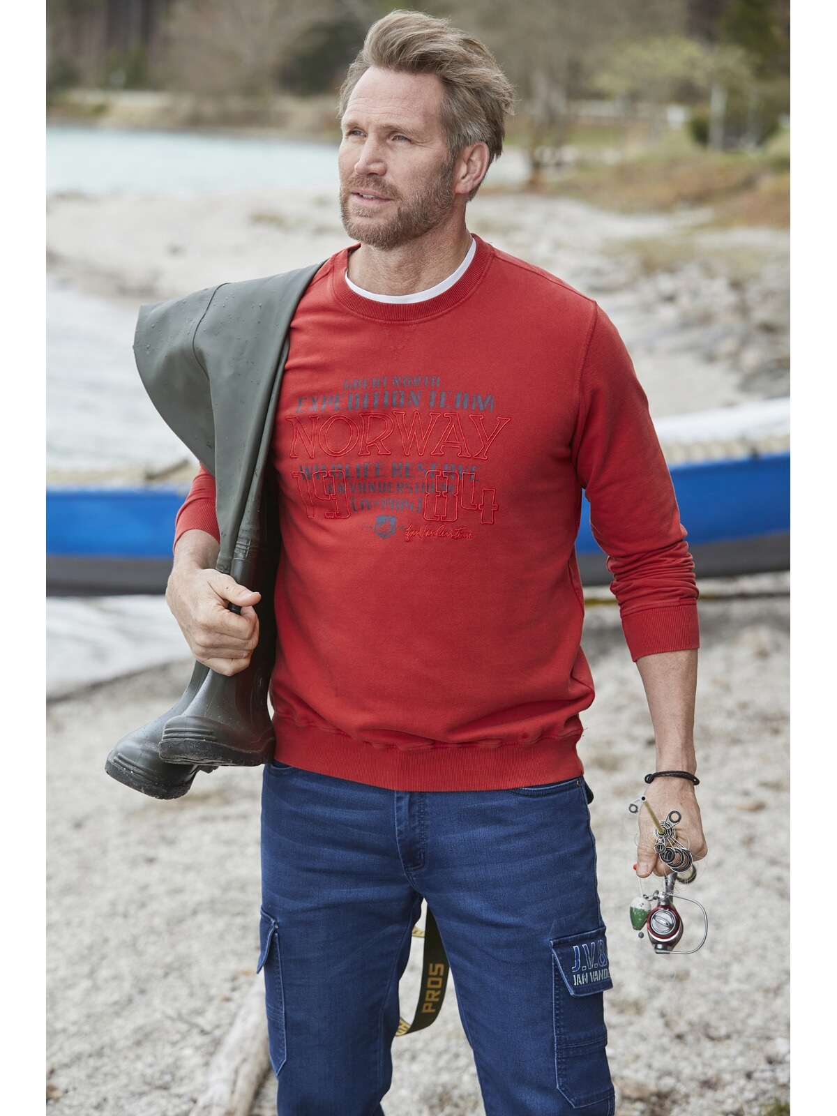 Jan Vanderstorm Sweatshirt »Sweatshirt AZZO«