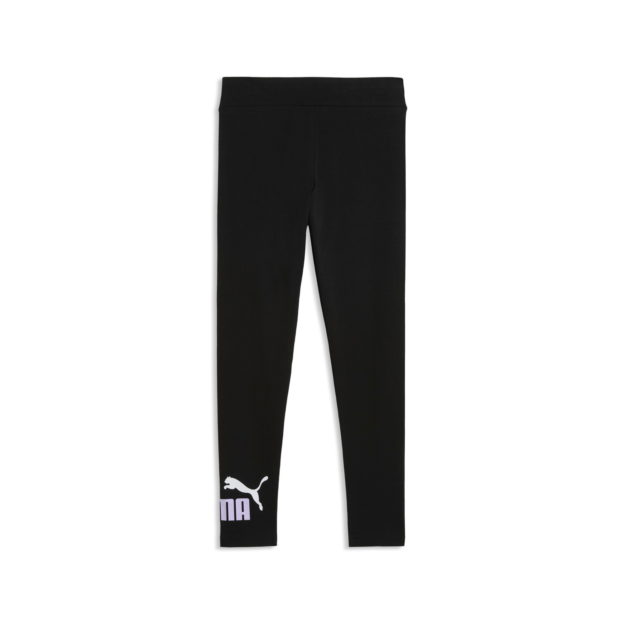 PUMA Leggings "ESS 2 COLOR NO.1 LOGO LEGGINGS G" enge Passform, für Sportmode und Streetwear