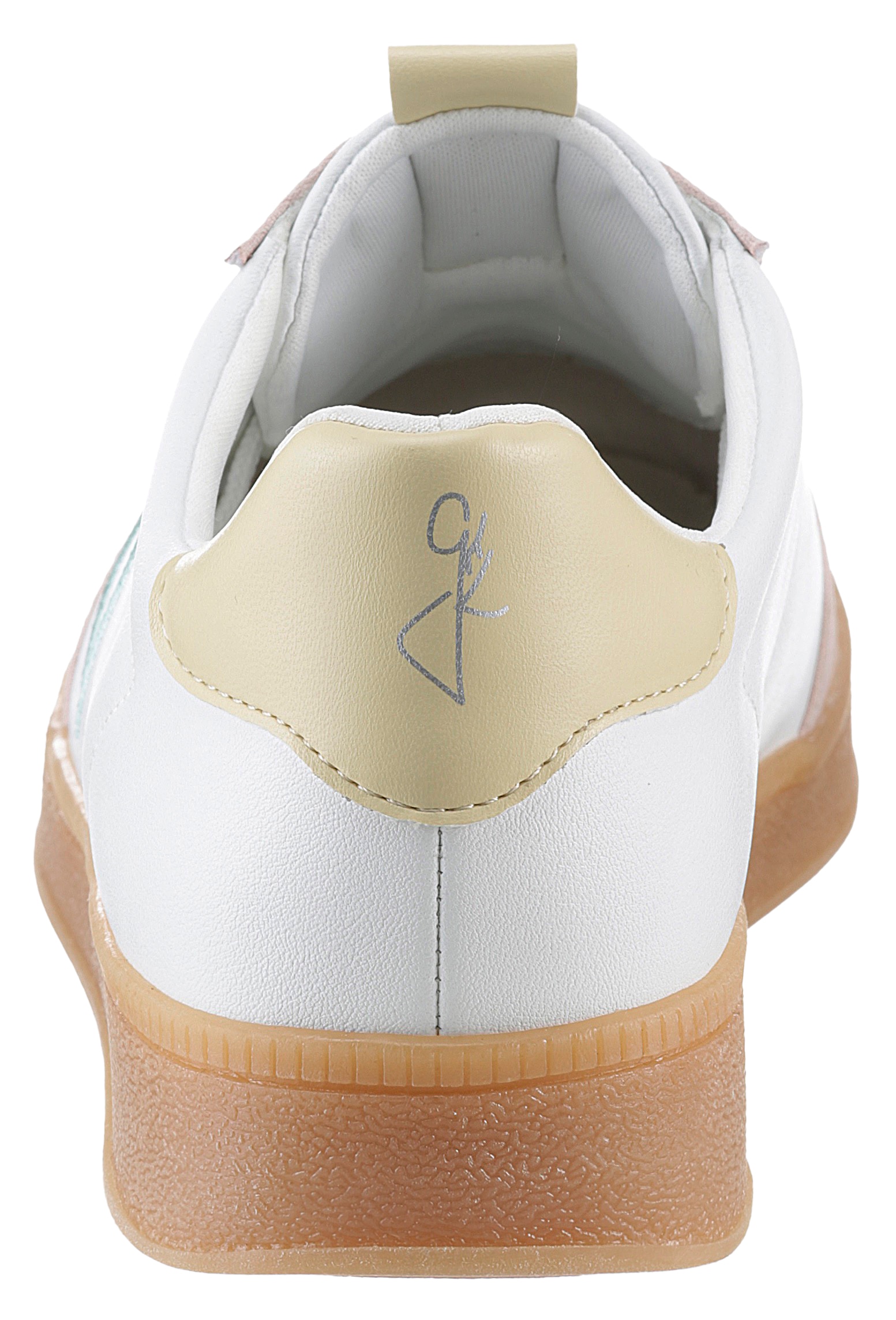 MARCO TOZZI by GMK Plateausneaker, Freizeitschuh, Halbschuh, Schnürschuh mit seitlichem Herz-Detail