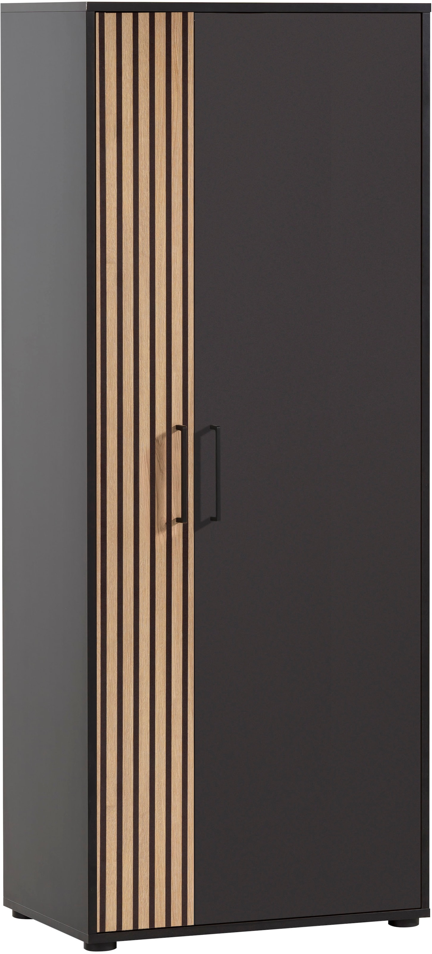 Schildmeyer Aktenschrank "Hank, MADE IN GERMANY, Breite 65 cm", Linke Tür mit Akustikprint, Metallbeschläge, Softclose-F