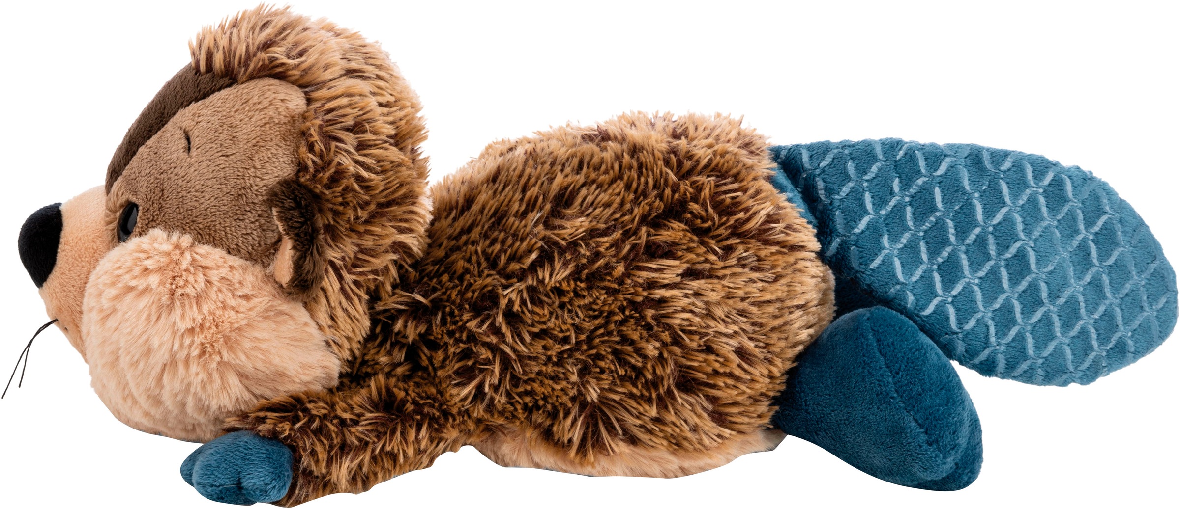 Nici Kuscheltier »Forest Friends, Biber Harry Woodsnacker, 30 cm liegend«, liegend; enthält recyceltes Material (Global Recycled Standard)