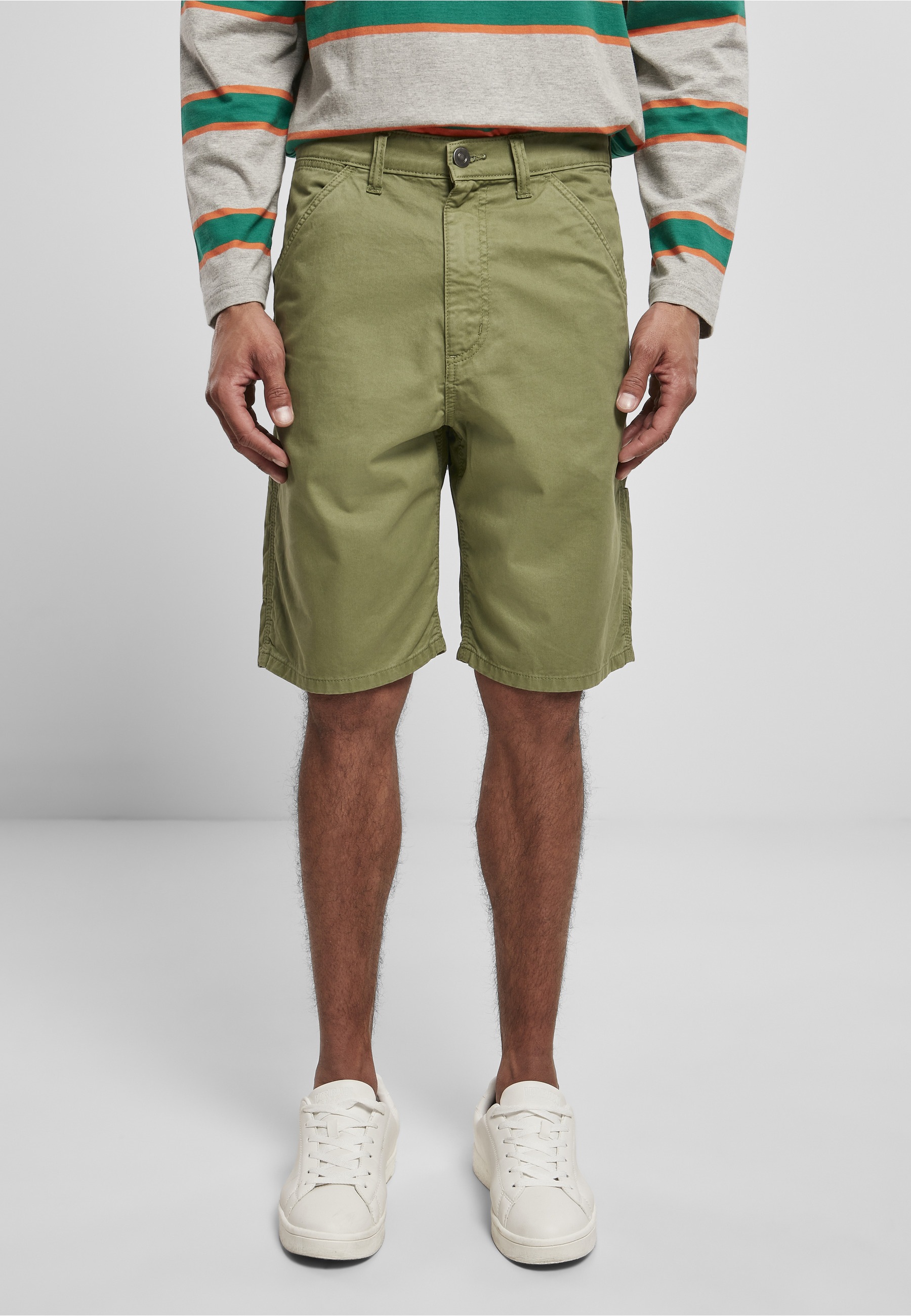 URBAN CLASSICS Stoffhose »Urban Classics Herren Carpenter Shorts«