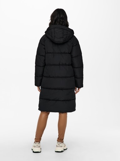 ONLY Steppmantel "ONLAMANDA LONG PUFFER COAT", mit Kapuze günstig online kaufen