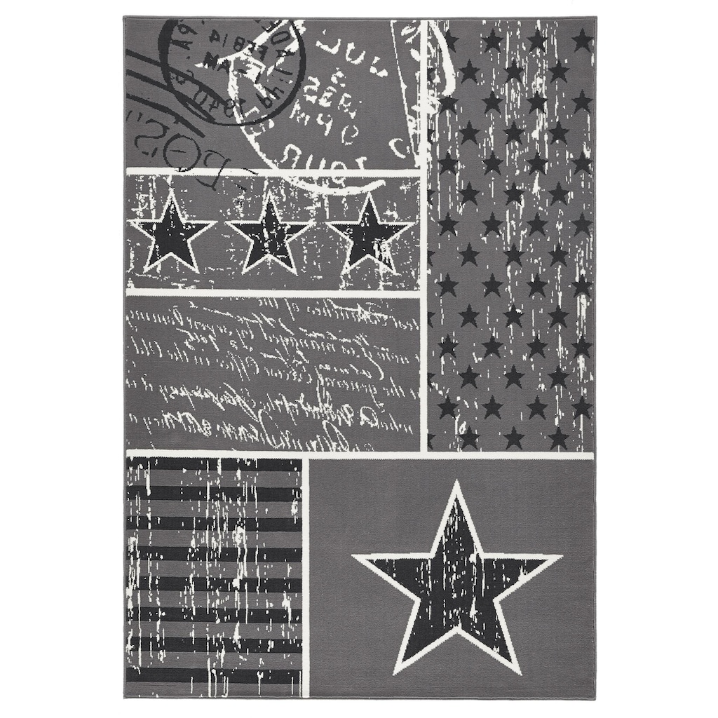 HANSE Home Teppich »Patchwork Stars«, rechteckig