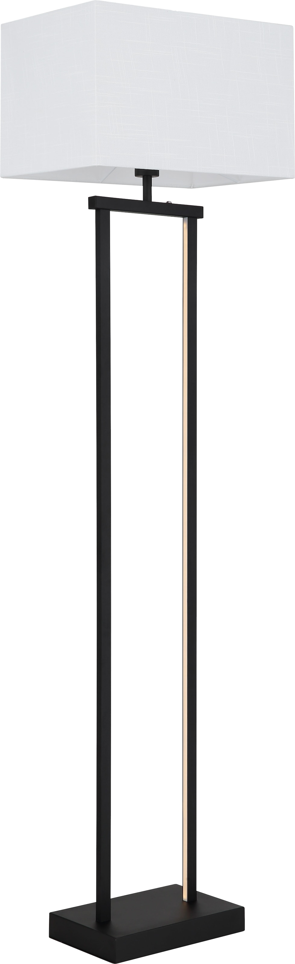 NOWA Stehlampe »SYDNEY« E27 1 Stk. Stehleuchte Metall, LED+E27, dimmbar, modernes Design
