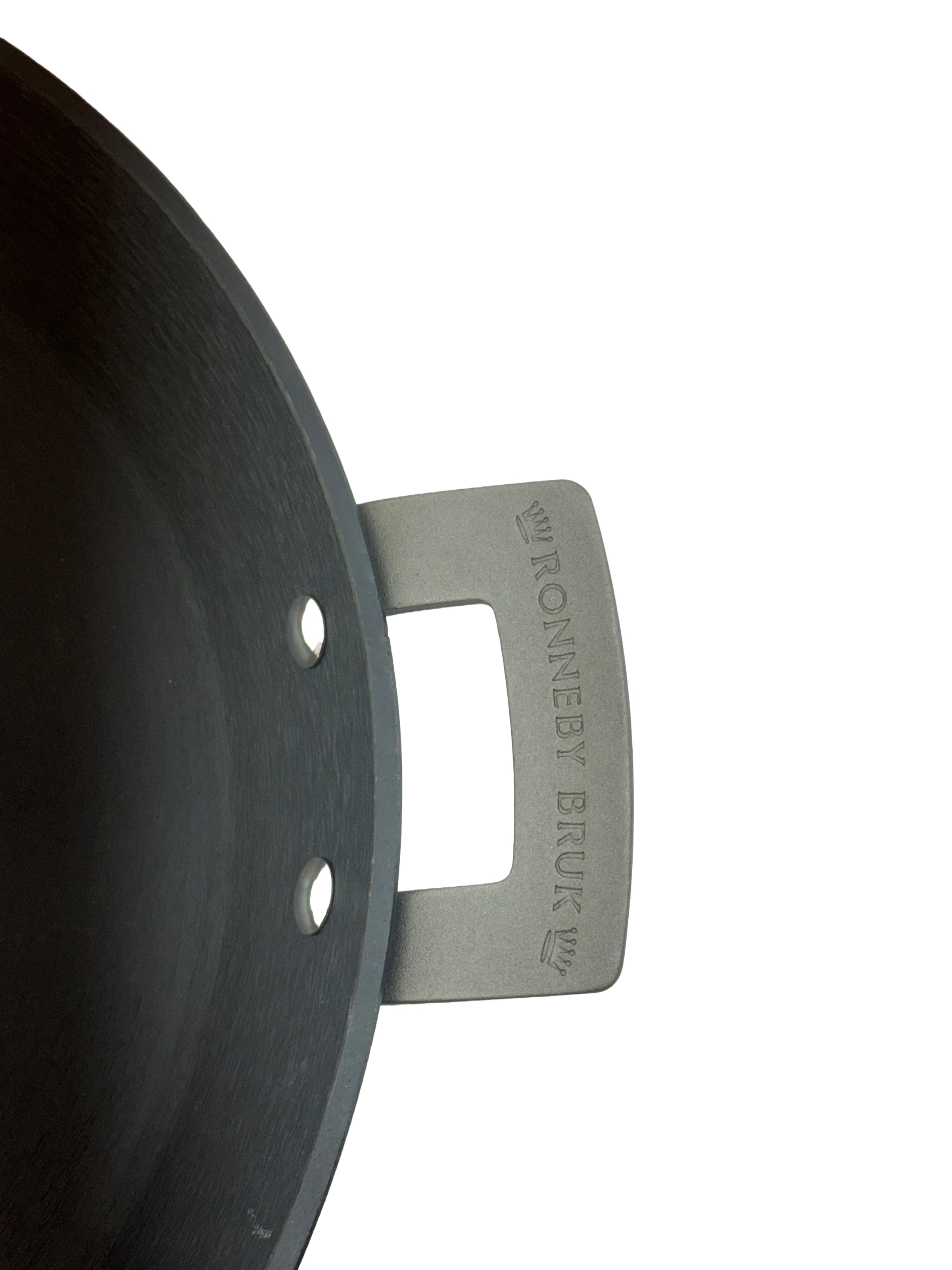 Ronneby Bruk Wok »Ultra Light Professional Wok-Pfanne, Ø 32 cm, mit Schmiedeeisengriffen« Gusseisen 1 tlg.