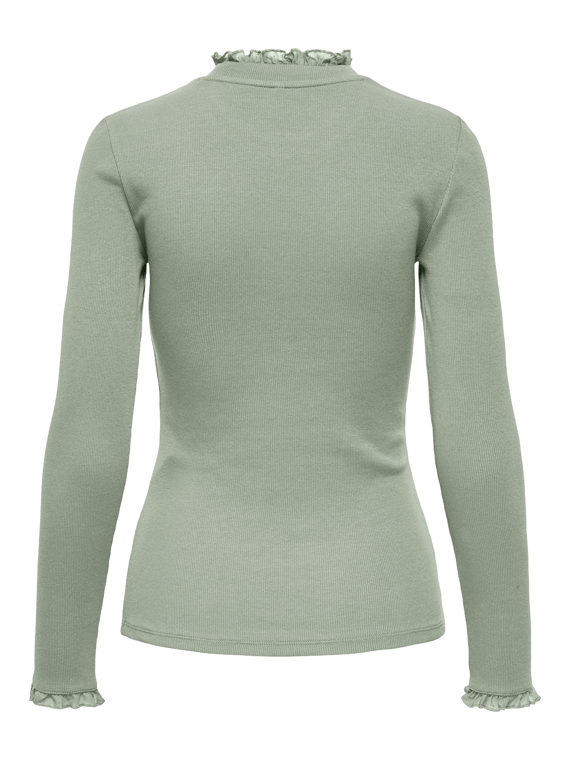 ONLY Langarmshirt »ONLLESLIE L/S LACE MIX TOP JRS«