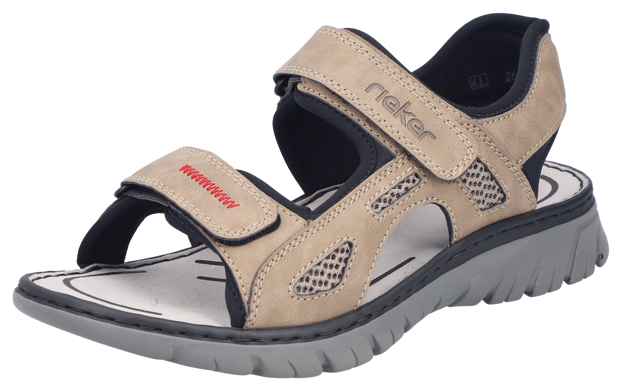 Rieker Sandale Sommerschuh, Klettschuh, Outdoorsandale, in Trekking-Optik günstig online kaufen
