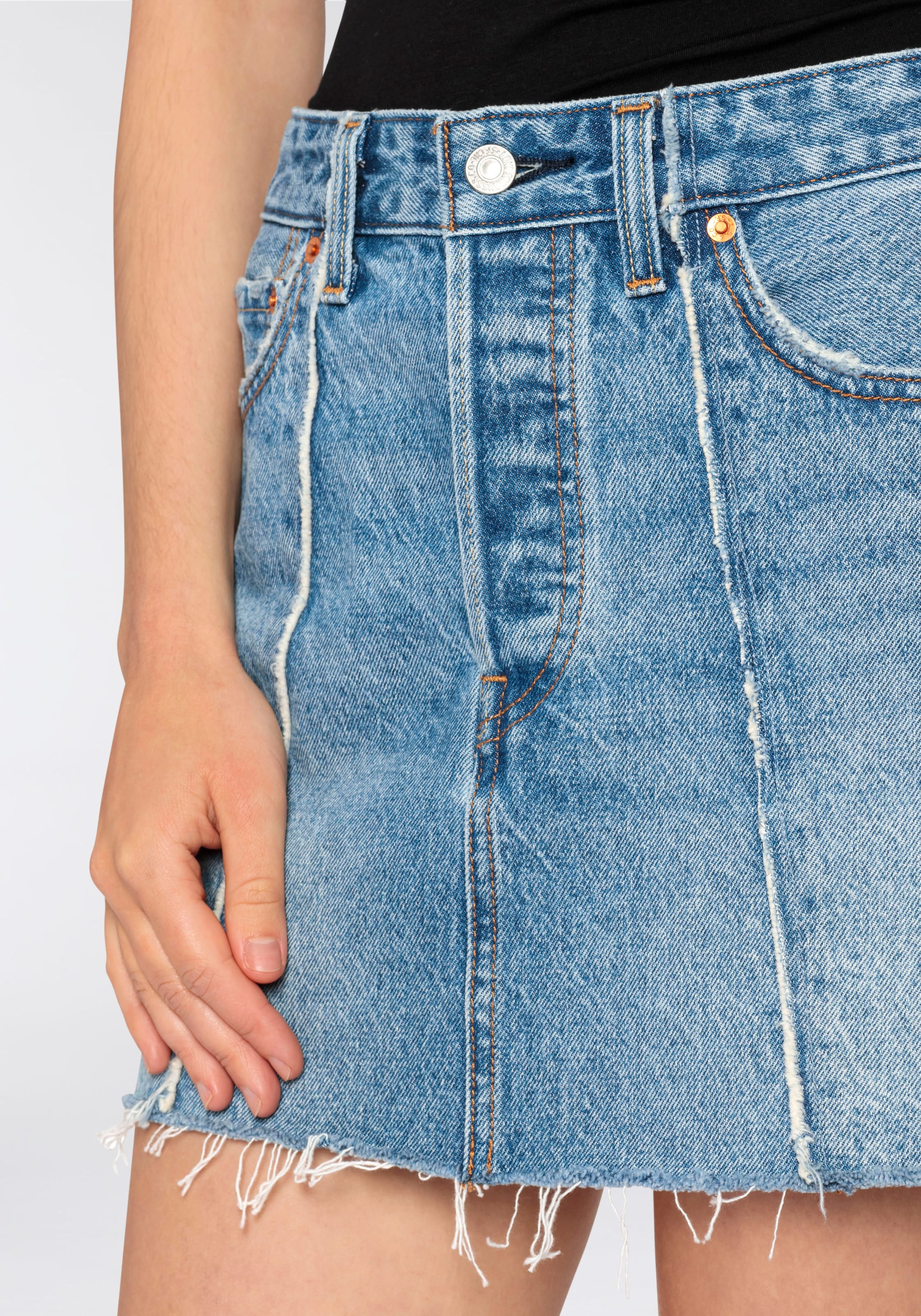 Levi's® Jeansrock »Jeansrock Recraft Ted Icon Skirt«