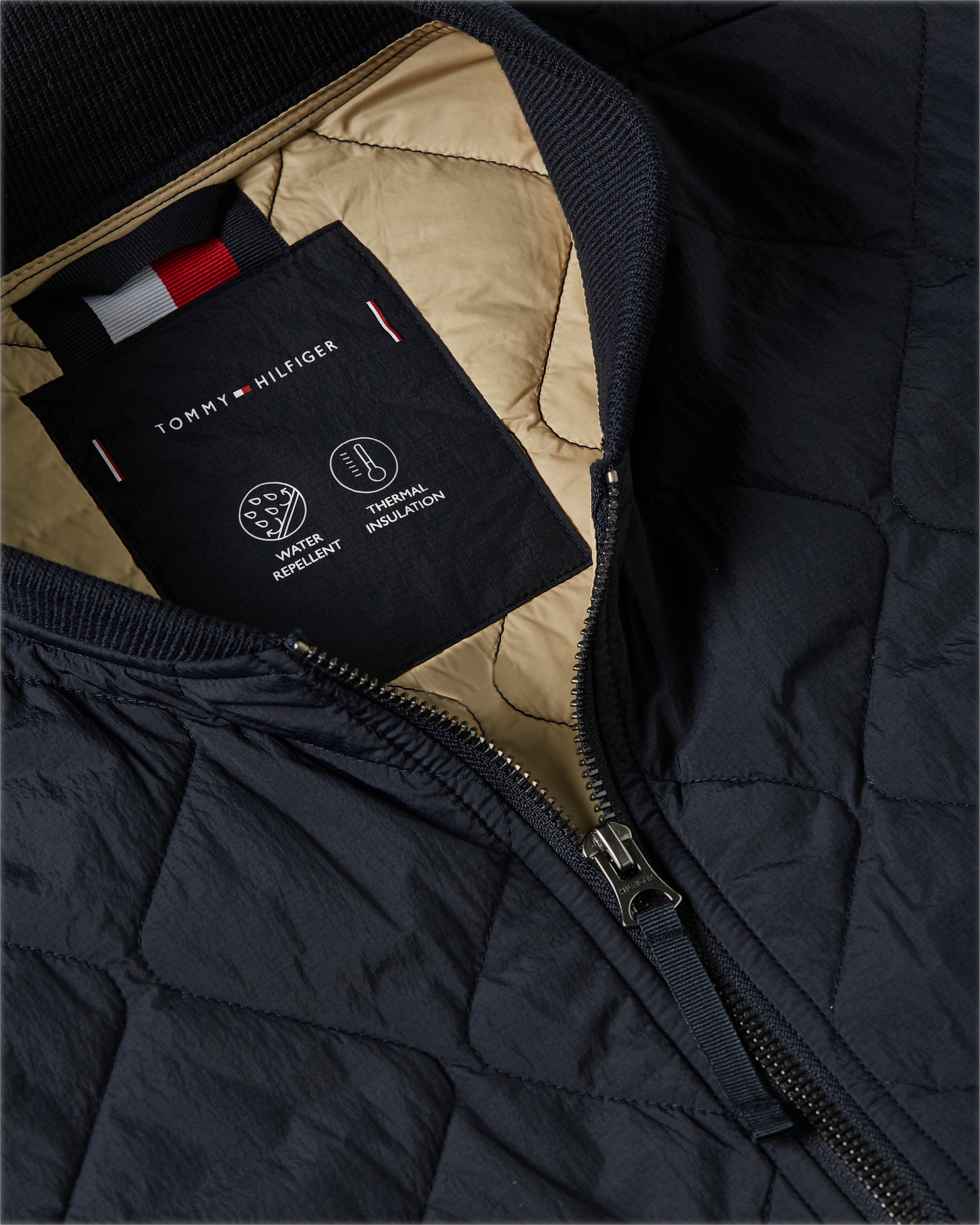 Tommy Hilfiger Steppweste »DIAMOND QUILTED VEST«, mit Rautenmuster