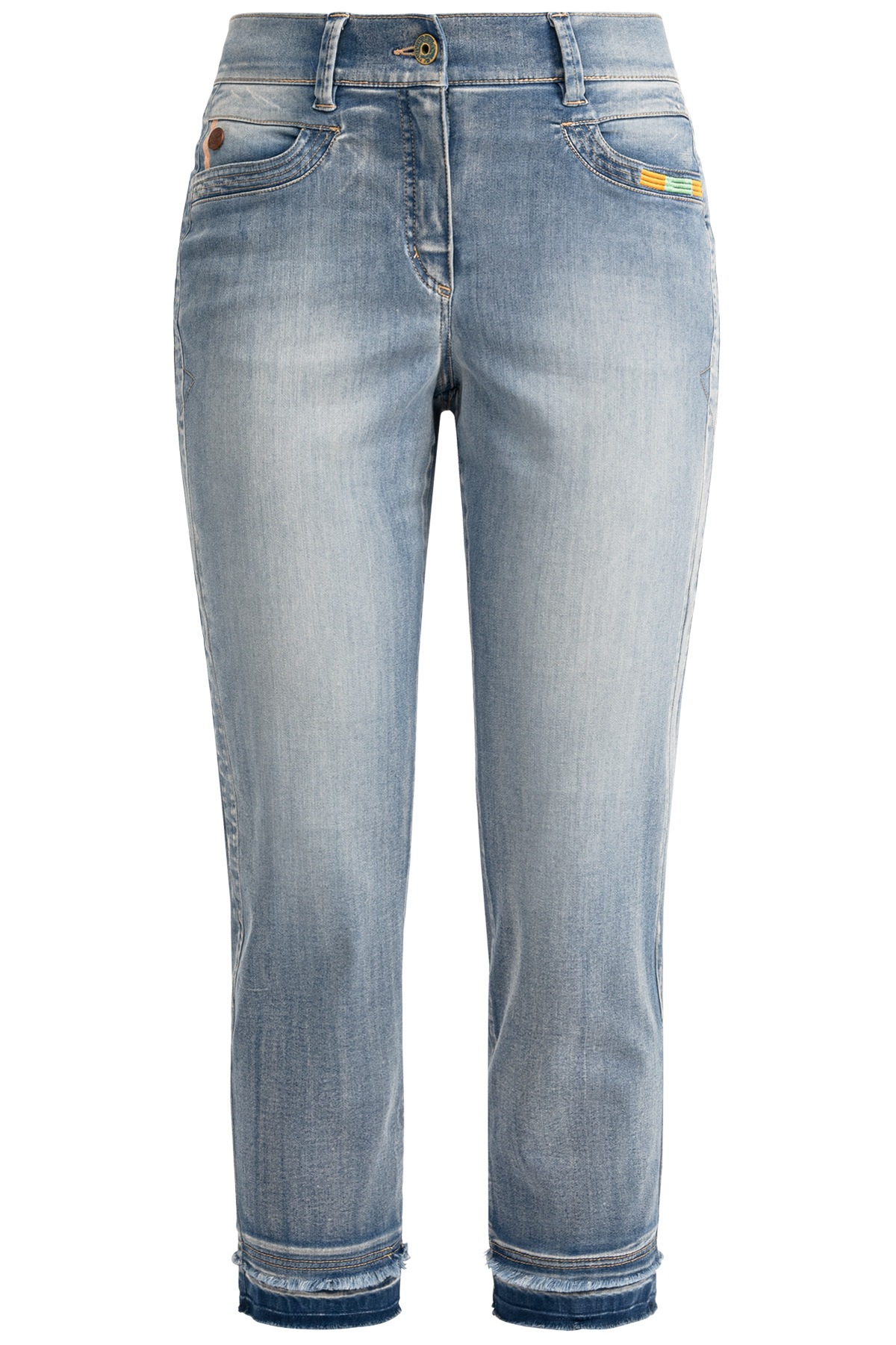 Recover Pants 5-Pocket-Jeans »Jeans«, mit Fransensaum