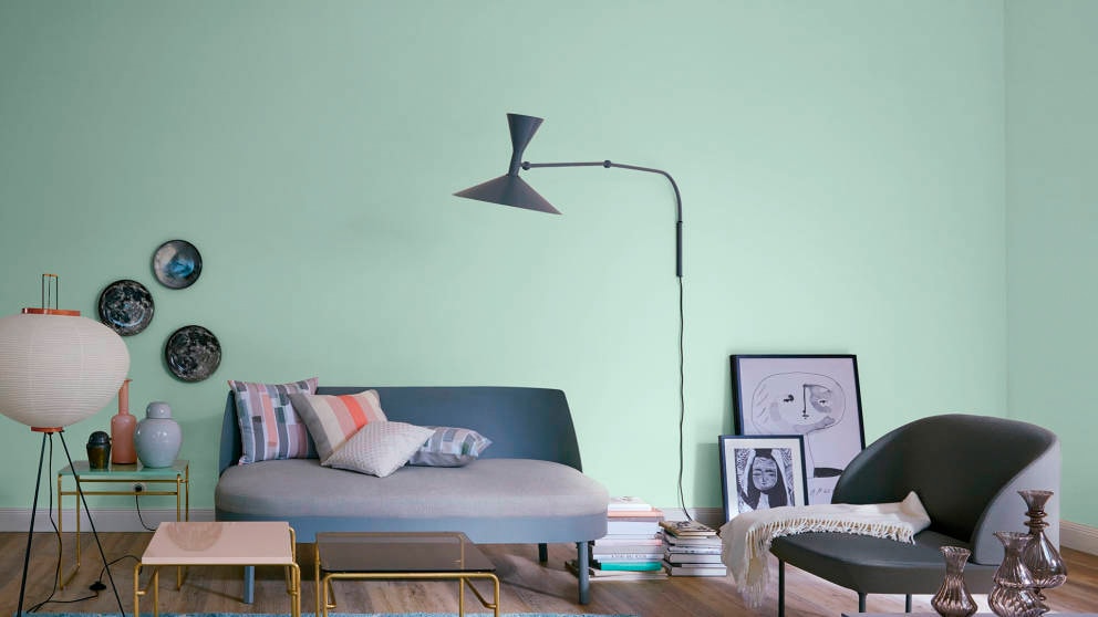 SCHÖNER WOHNEN FARBE Wand- und Deckenfarbe »TRENDFARBE«, hochdeckend, für Allergiker geeignet, Farbwelt Grün